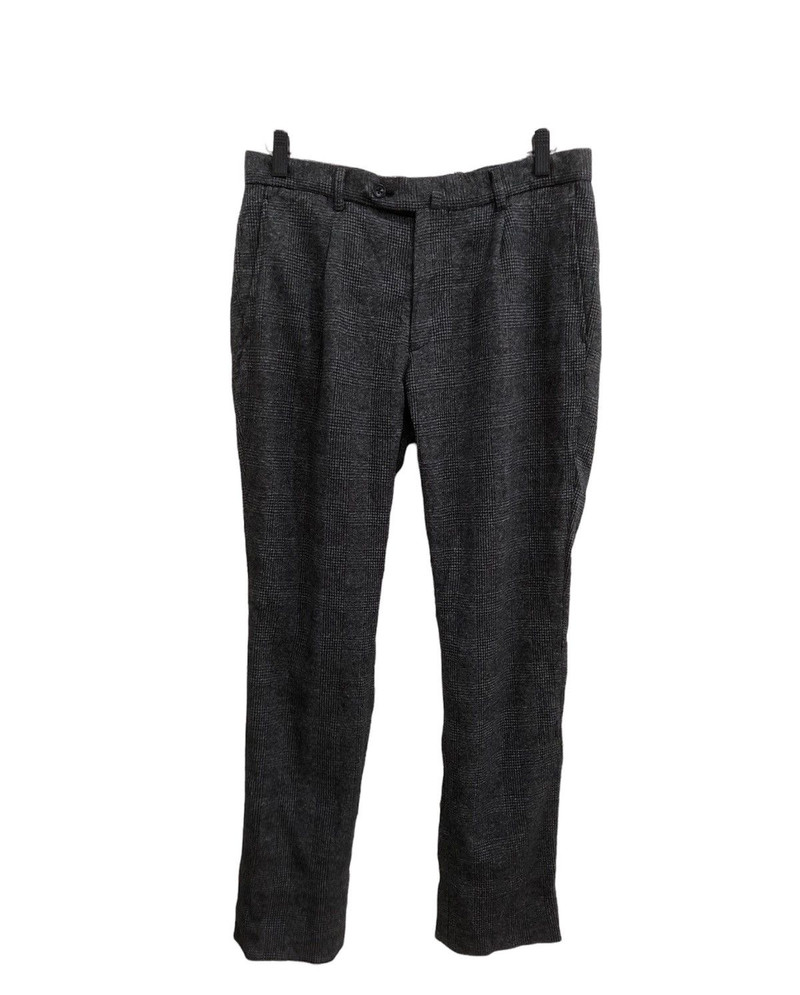 Beams Japan Plaid Tartan Wool Casual Pant - 1