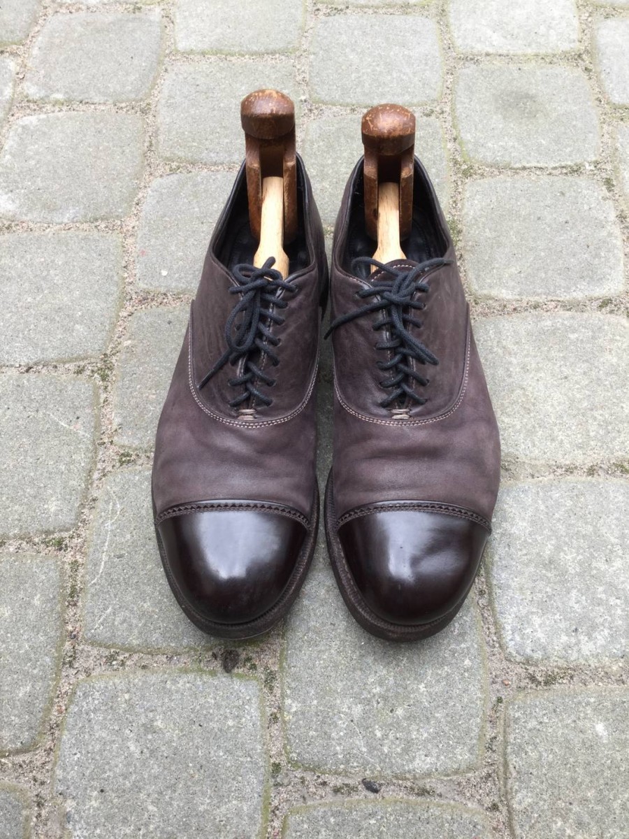 Premiata - Brown nubuck & leather derbies. Like marsell or guidi - 2