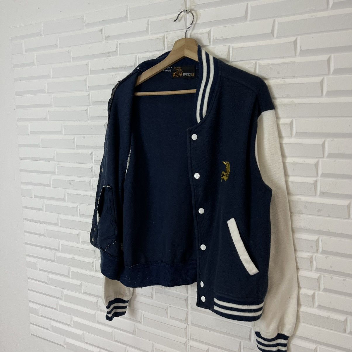 VINTAGE VARSITY JACKET HORSE BIG LOGO - 9