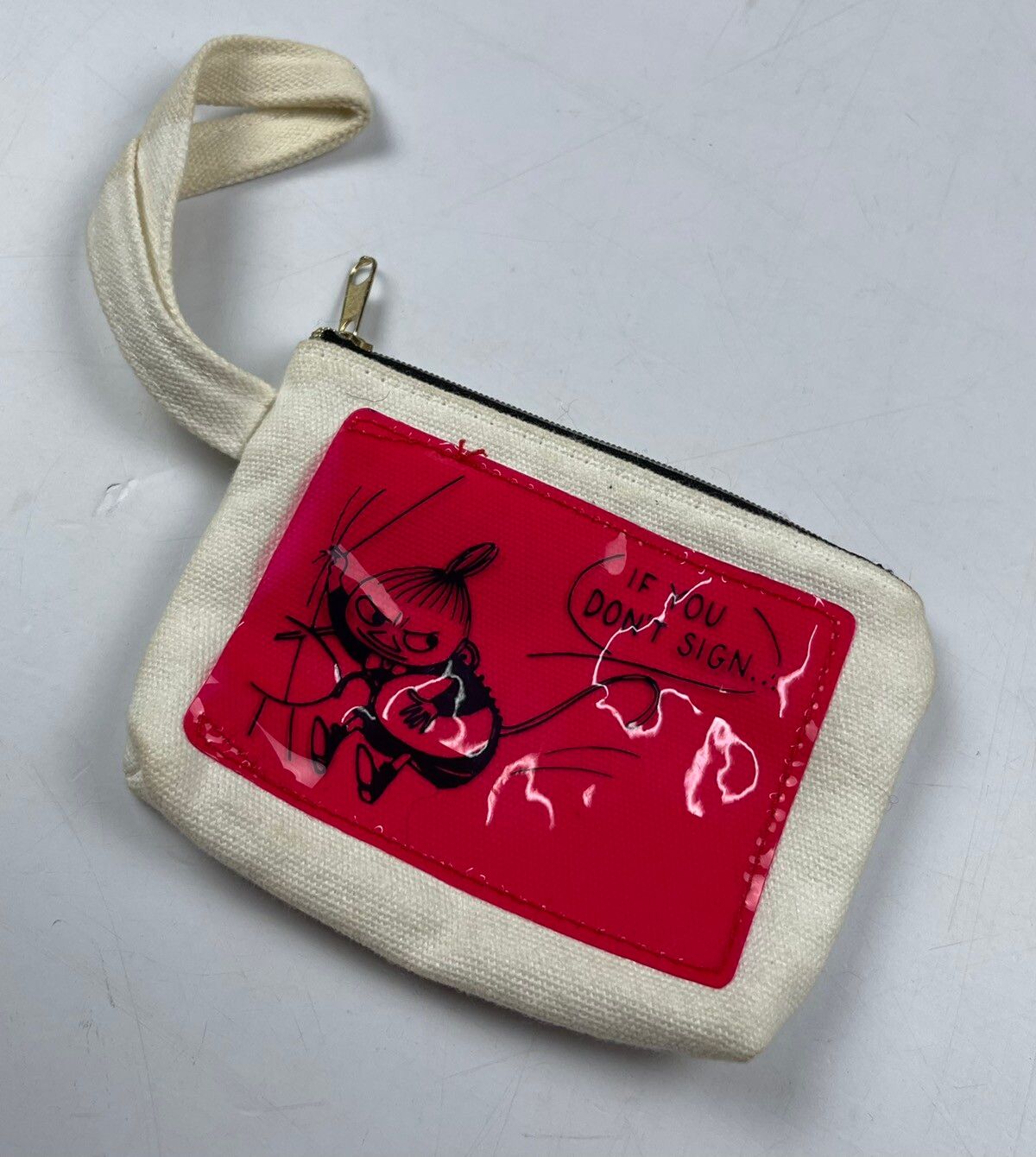 Japanese Brand - moomin bag coin wallet purse t3 - 1