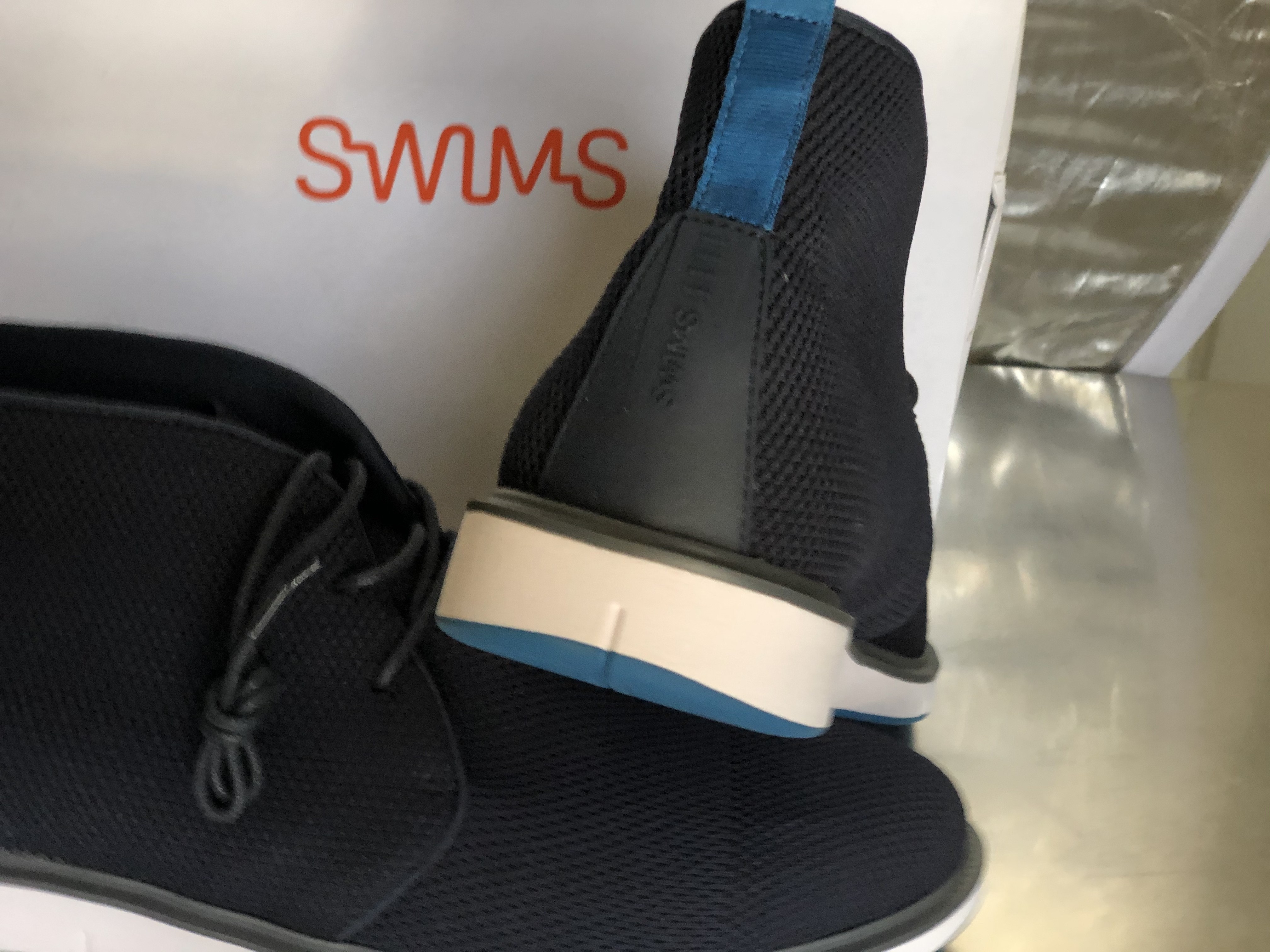 Swims - NIB $225 Motion Knit Chukka - 7