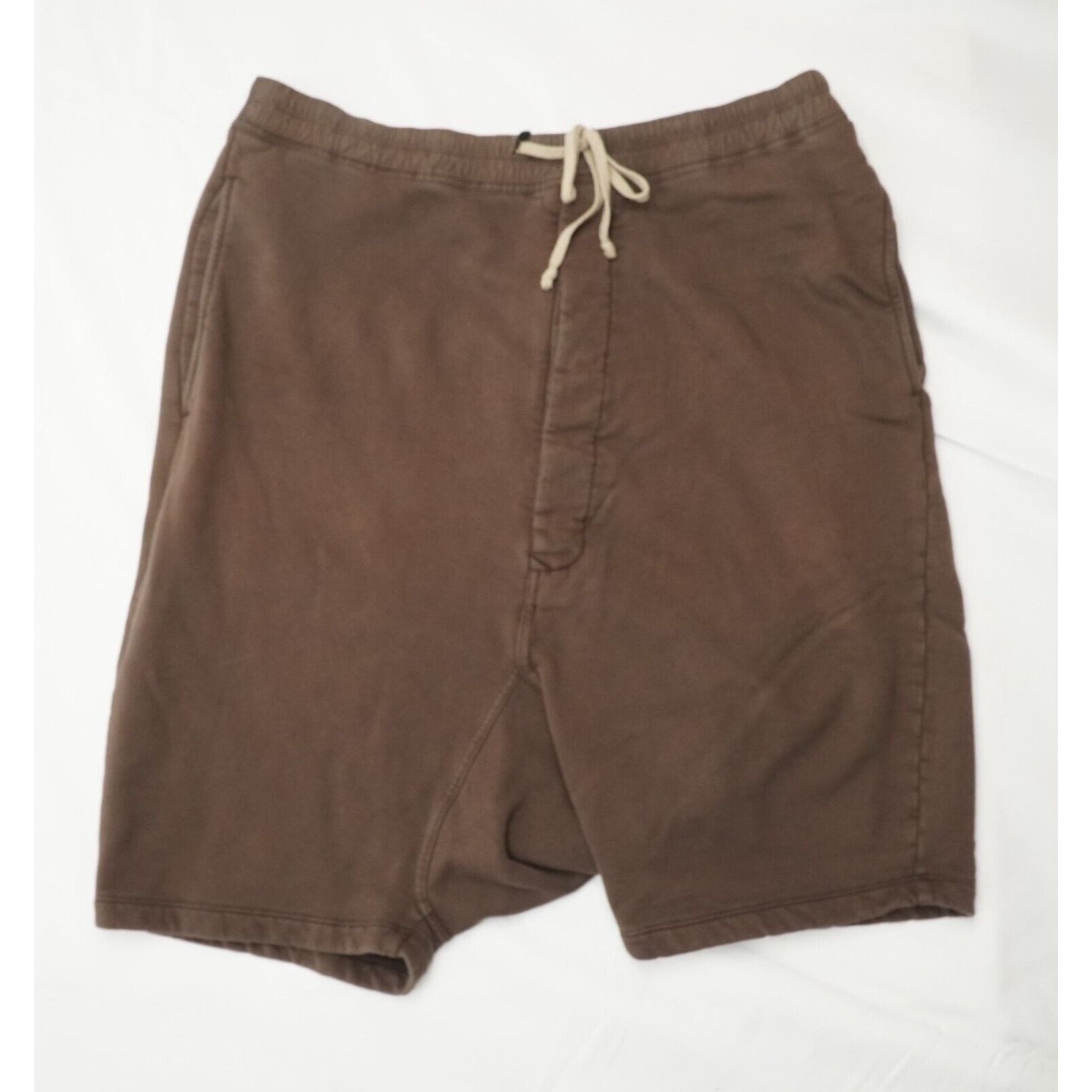 Rick Shorts Drop Crotch Cotton Macassar Brown Large - 3