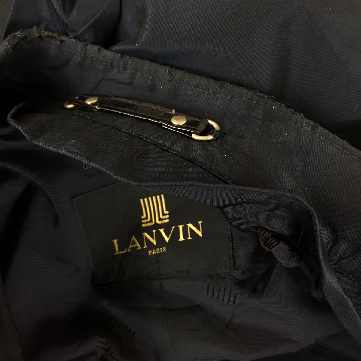 Vintage Lanvin Collection Trench Long Coat - 9