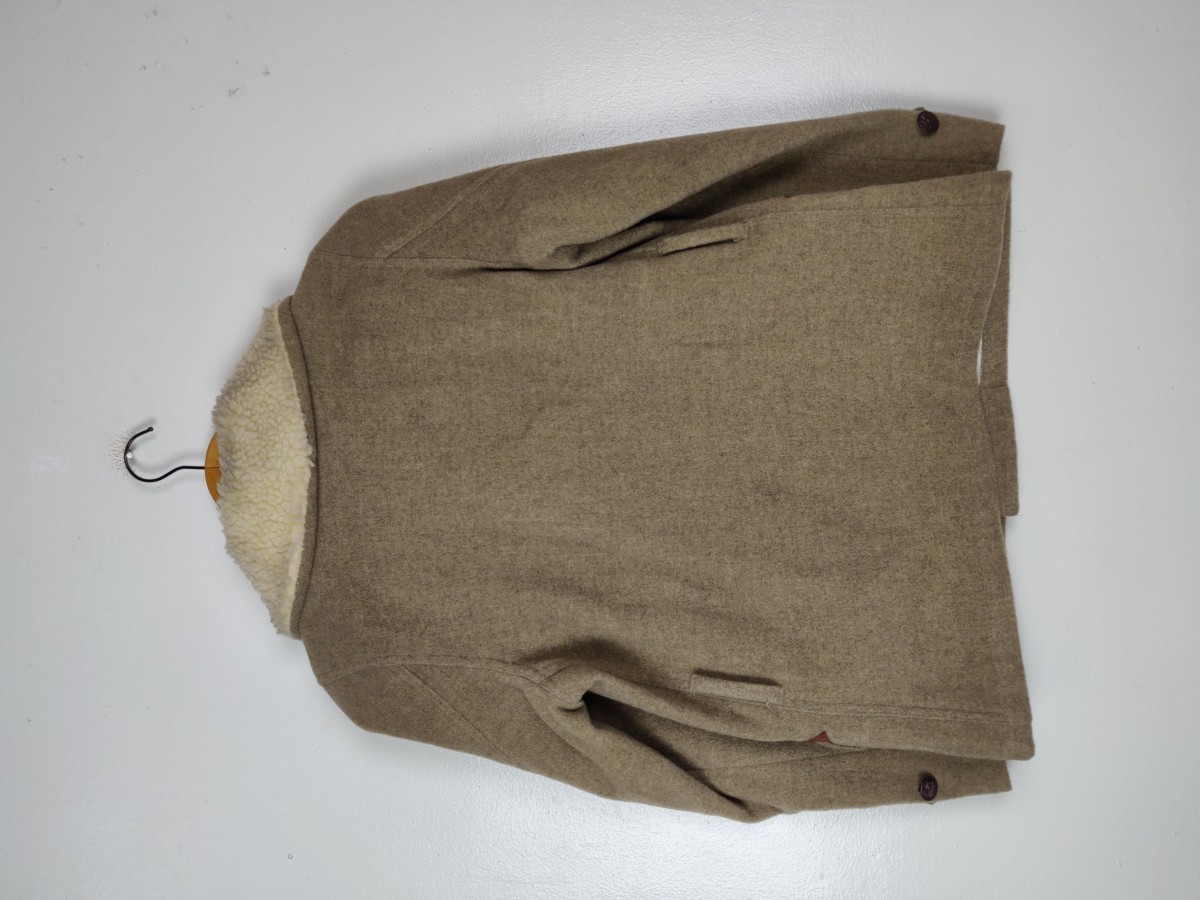 Beams Boys Japan Wool Coat Hunter Jacket - 11
