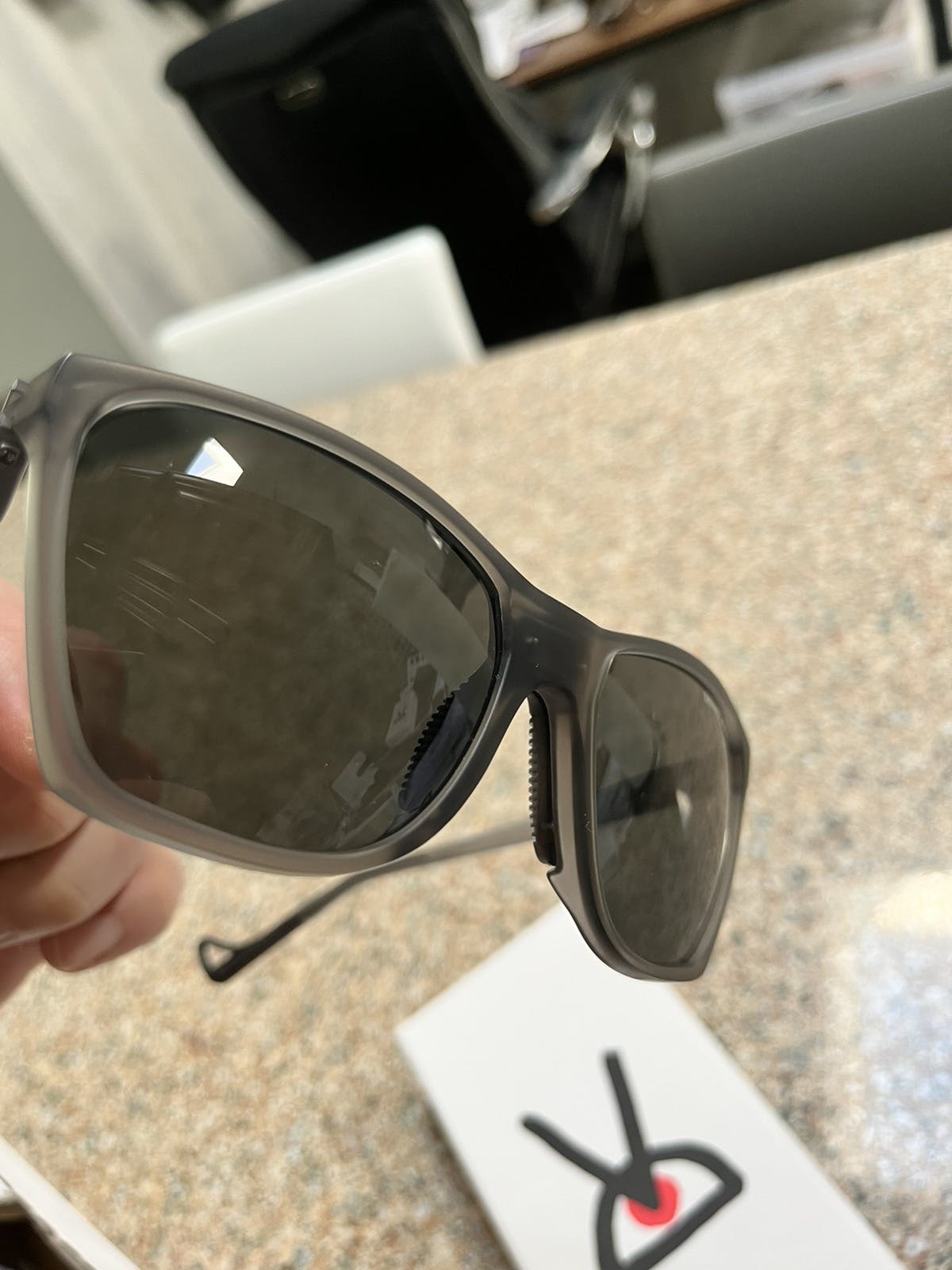 District Vision Water Gray Keiichi Gray Sunglasses - 7