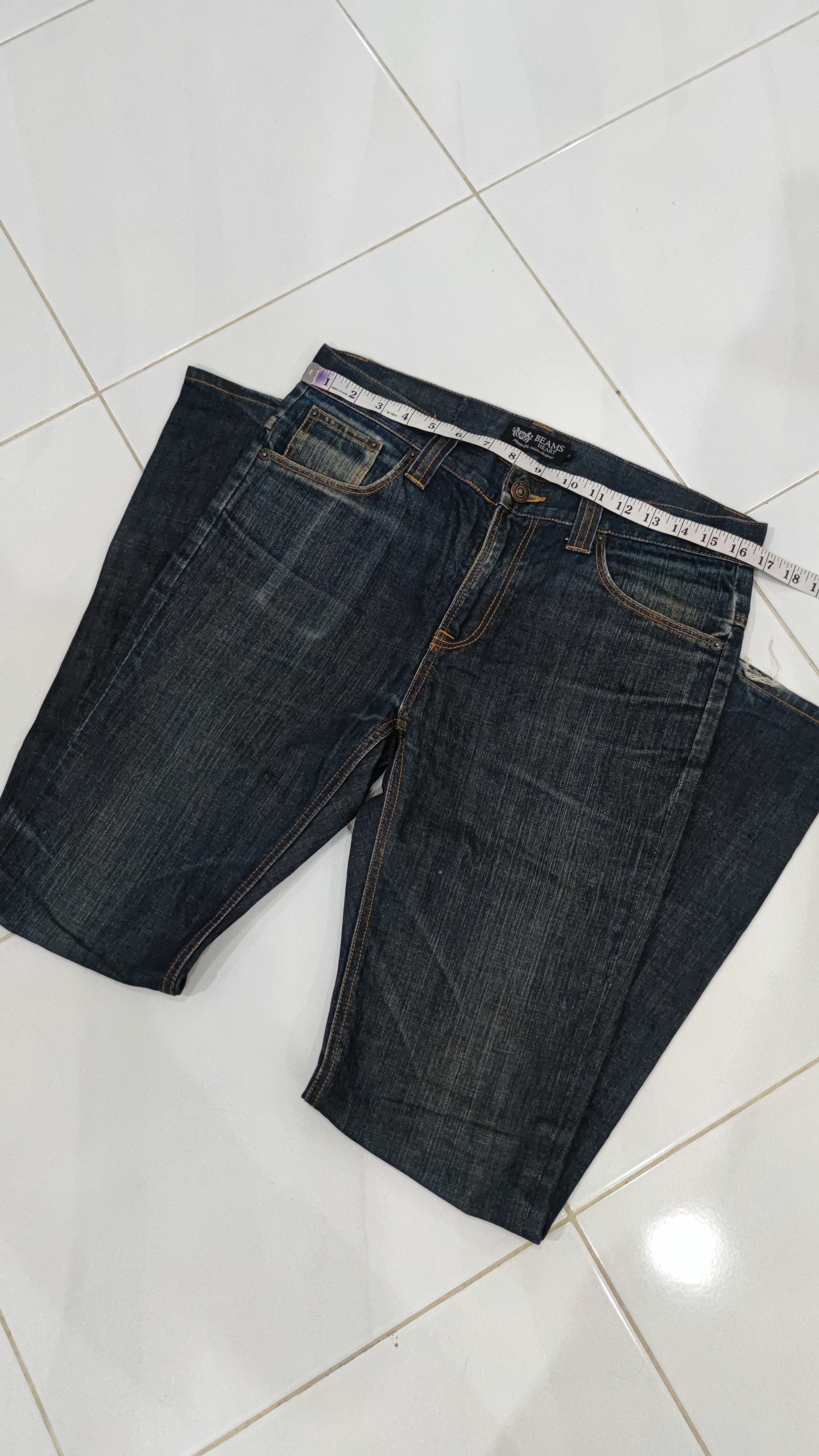 Beams Heart Japan Distressed Denim (HH) - 5