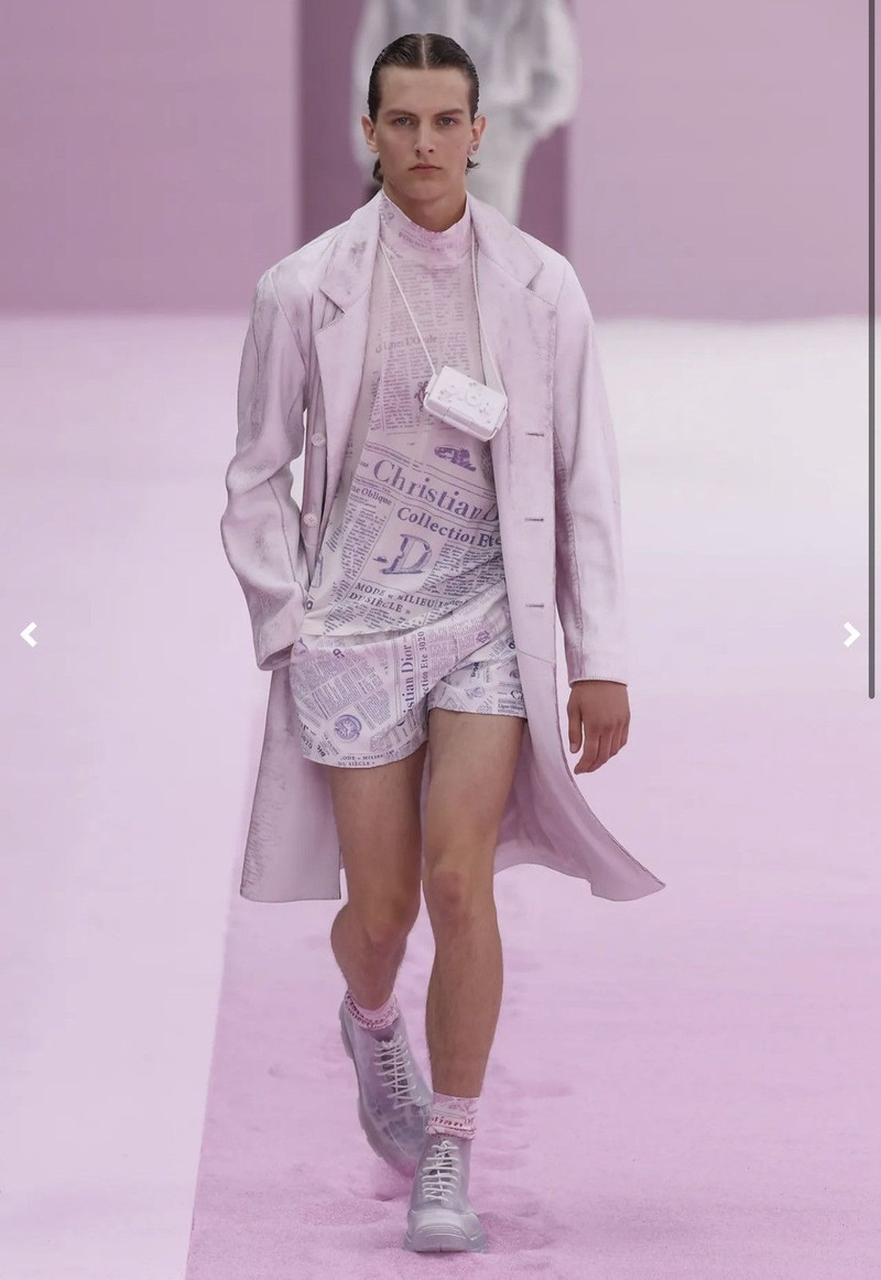 Dior x Daniel Arsham S/S’20 Newspaper Print Tee - 1