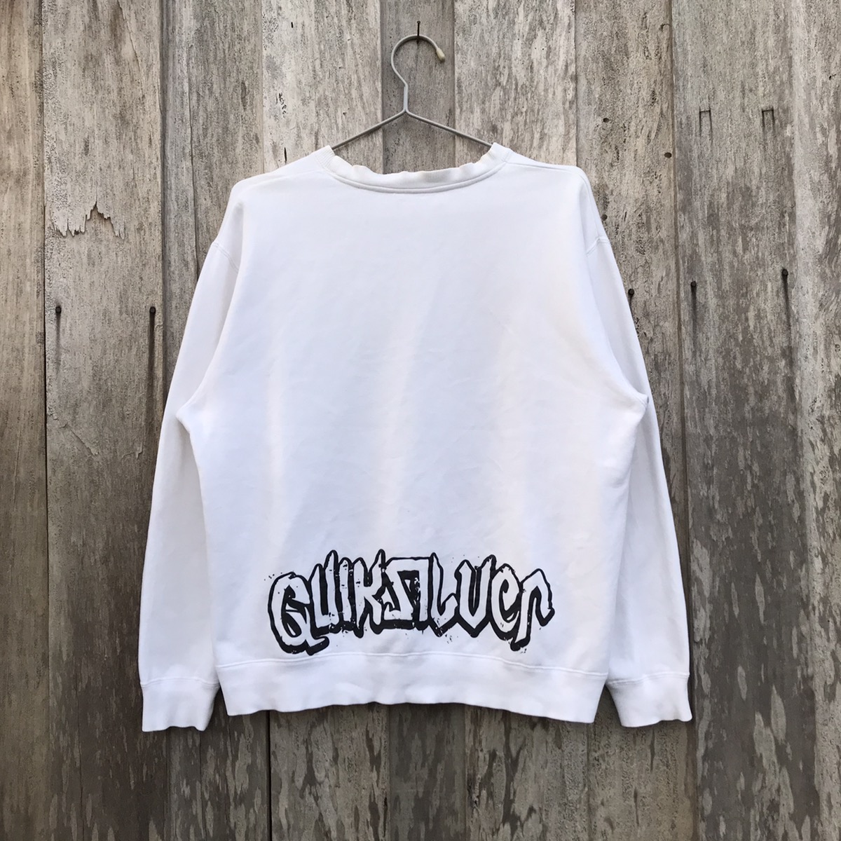 Vintage - Vintage Quiksilver Crewneck Sweatshirt Spell Out Big logo - 8