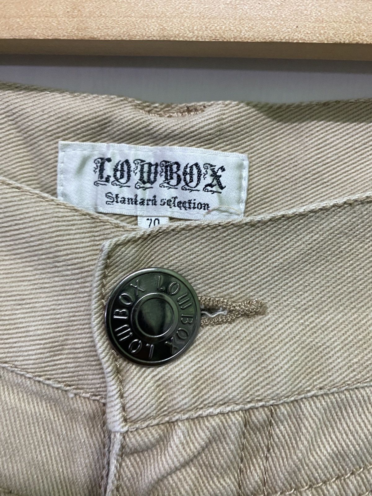 Japanese Brand - Japanese LOWBOX Buckle At Back Pants - 4