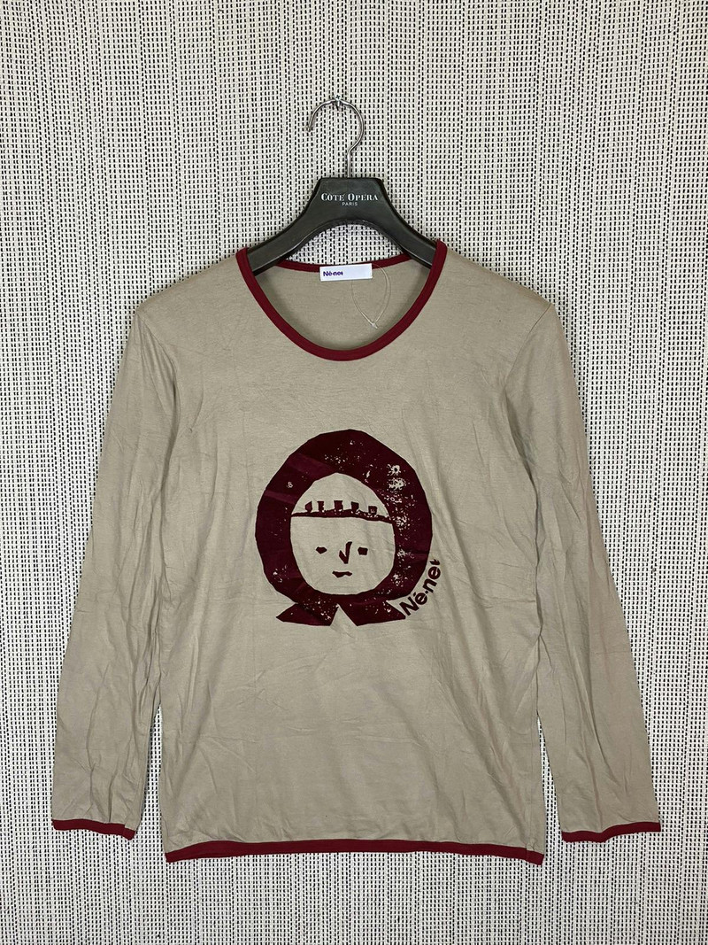‼️VINTAGE NE NET TSHIRT LONGSLEEVE BY ISSEY MIYAKE‼️ - 1
