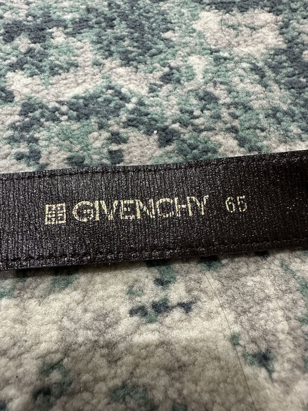 Vintage 1980 Givenchy Leather Ladies Belt - 5