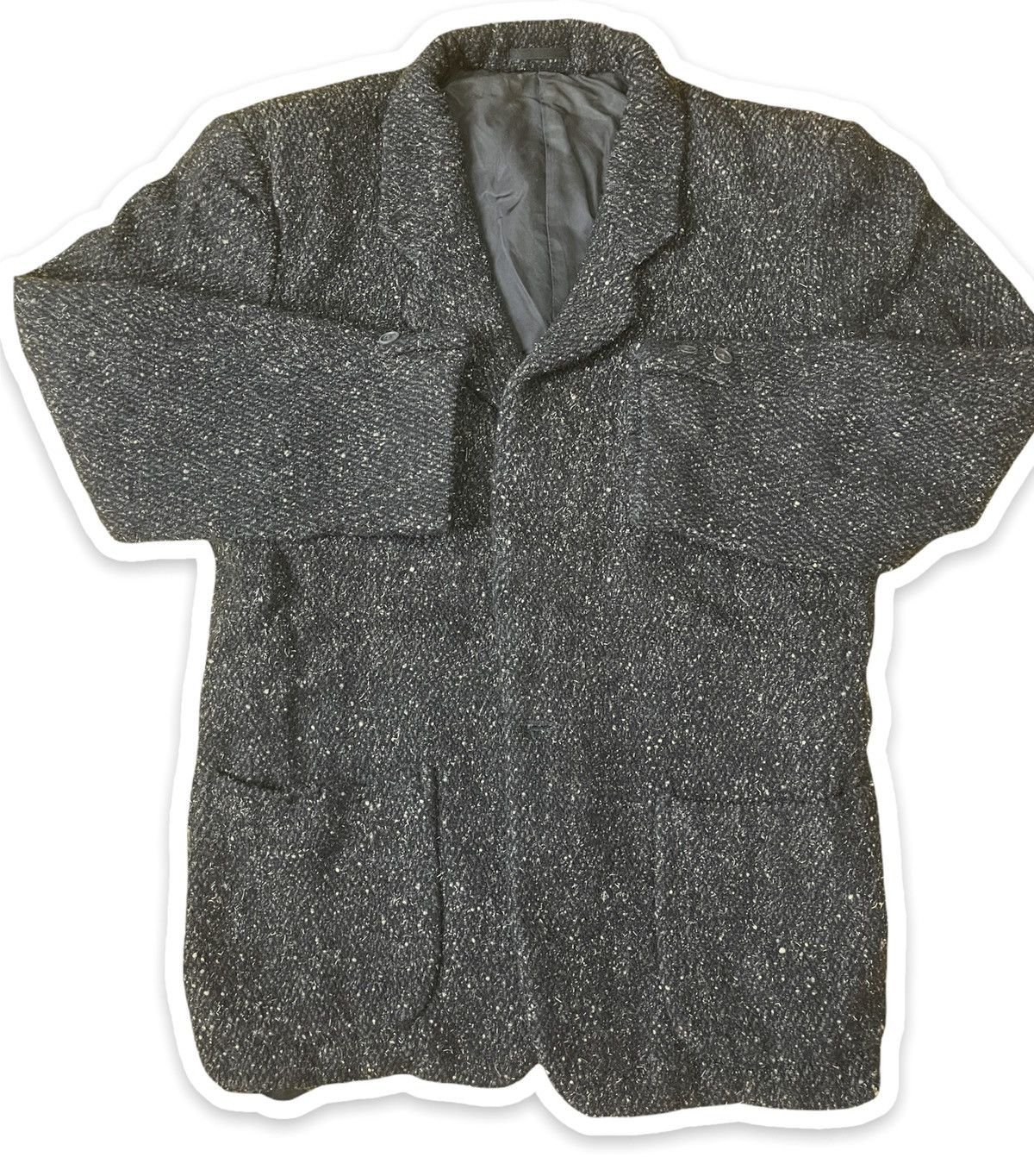 Vintage - YOHJI YAMAMOTO Y’S Coat Jacket For Men Japan Designer - 8
