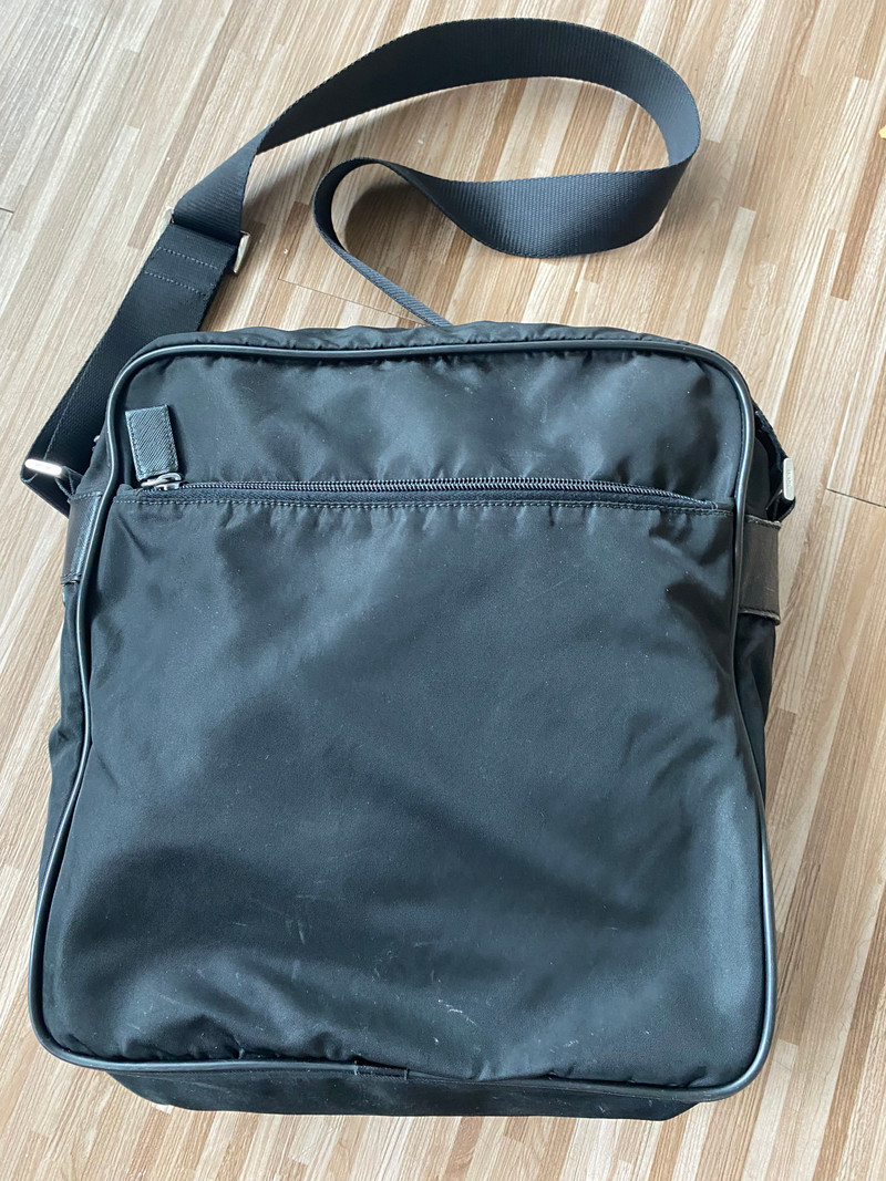 Authentic Prada Tessuto Nyalon Sling Crossbody Bag - 1