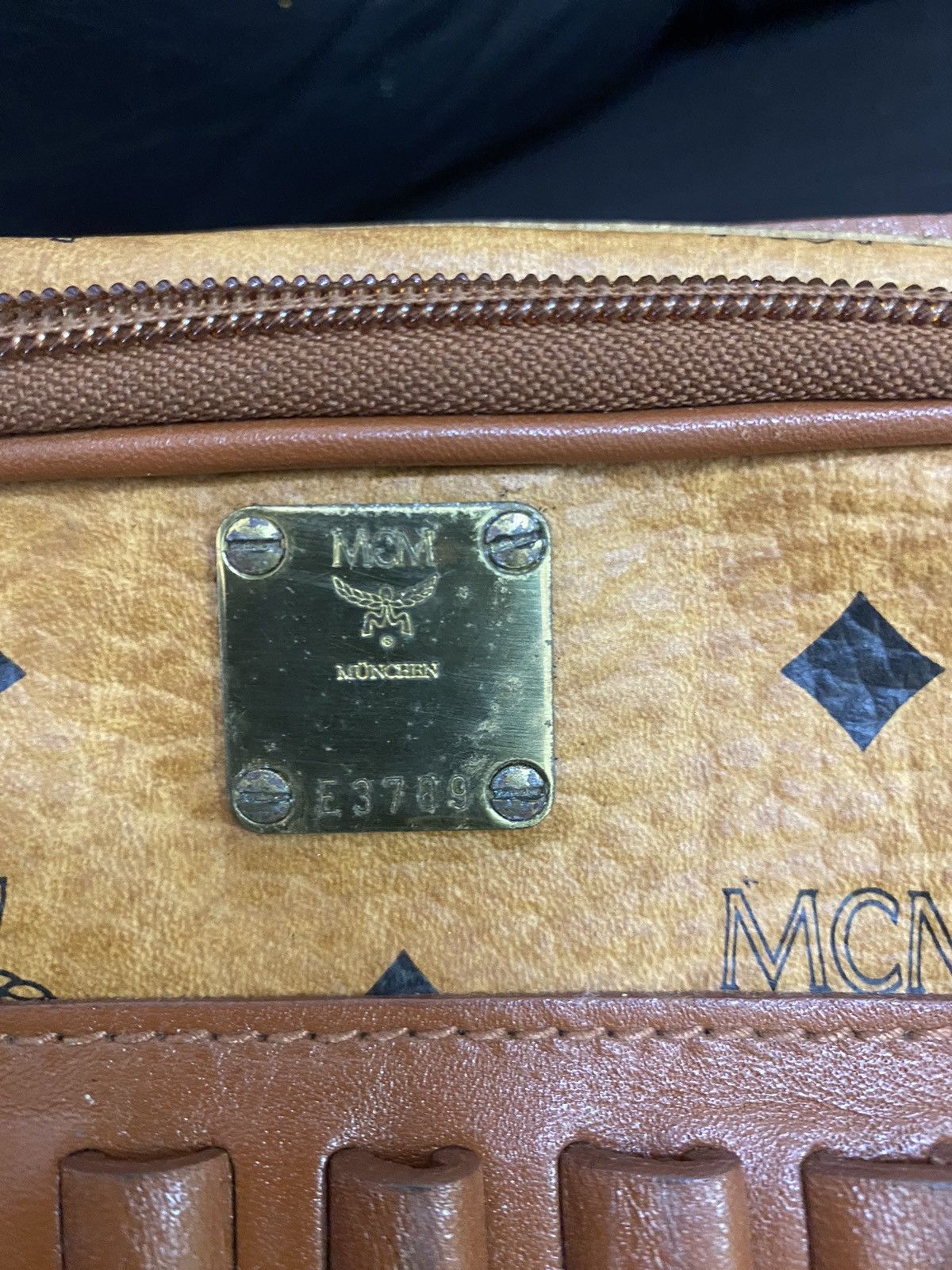 Authentic Vintage MCM Snooker Cue Bag - 19