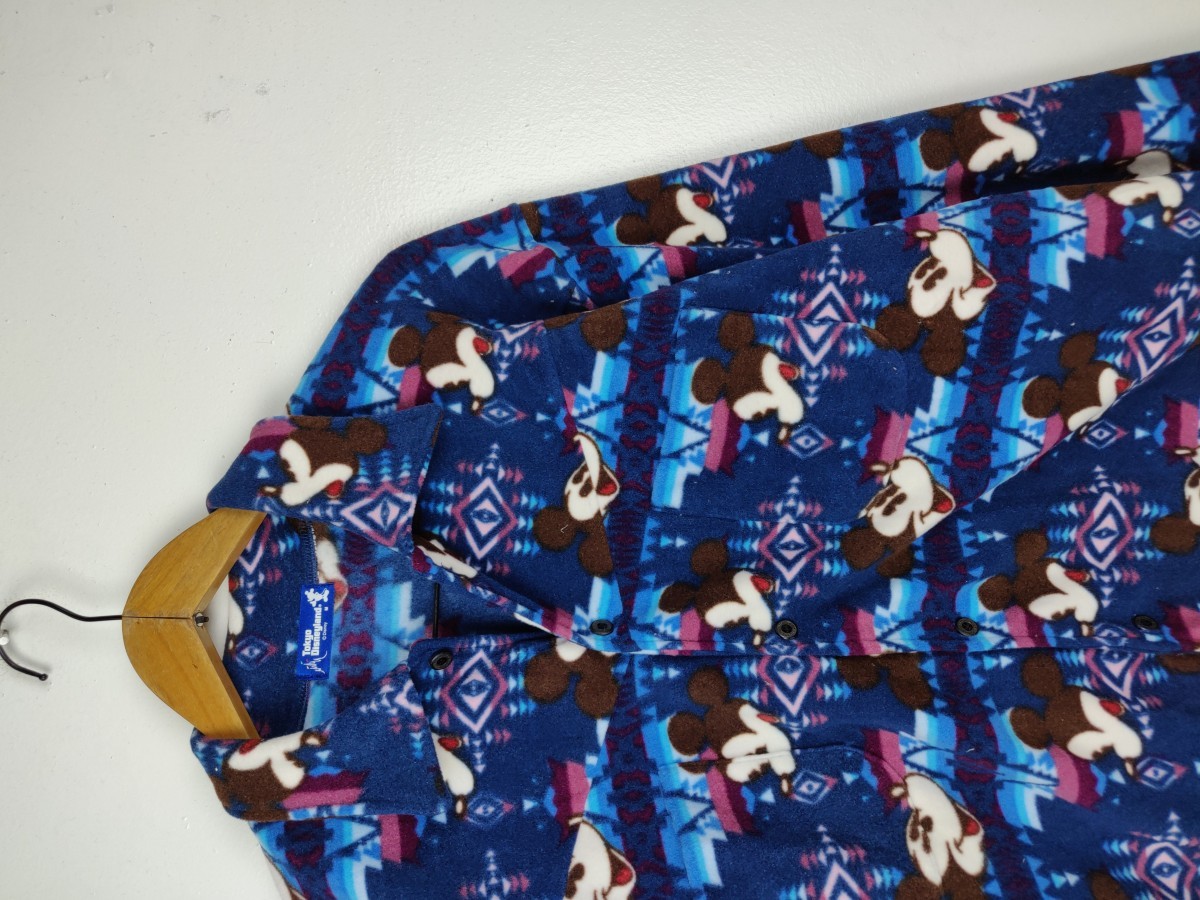 Disney - Fullprint Overprint Fleece Sweater Jacket - 5
