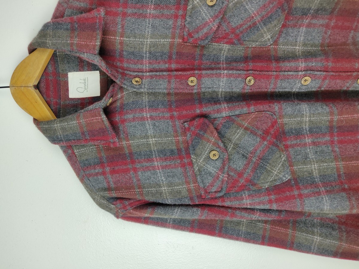 Flannel -  Final Drop! Felissimo Sunnyclouds Checked Jacket - 3