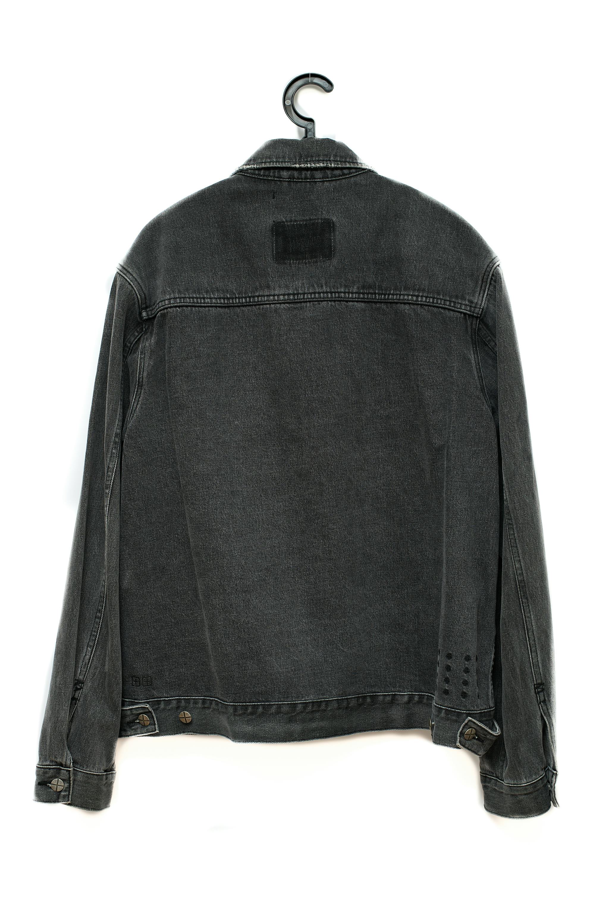 Ksubi Black Denim Jacket Size XL - 2