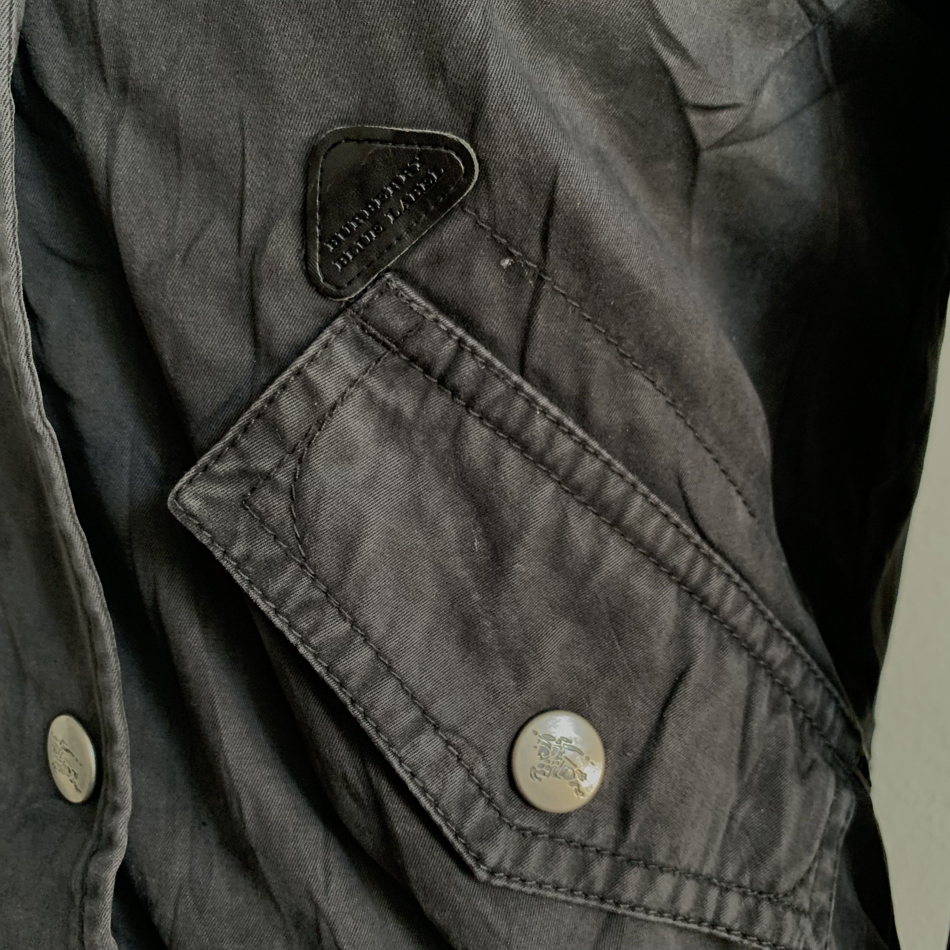 Burberry Blue Label Fur Hoodie Crop Jacket #3298-42 - 5