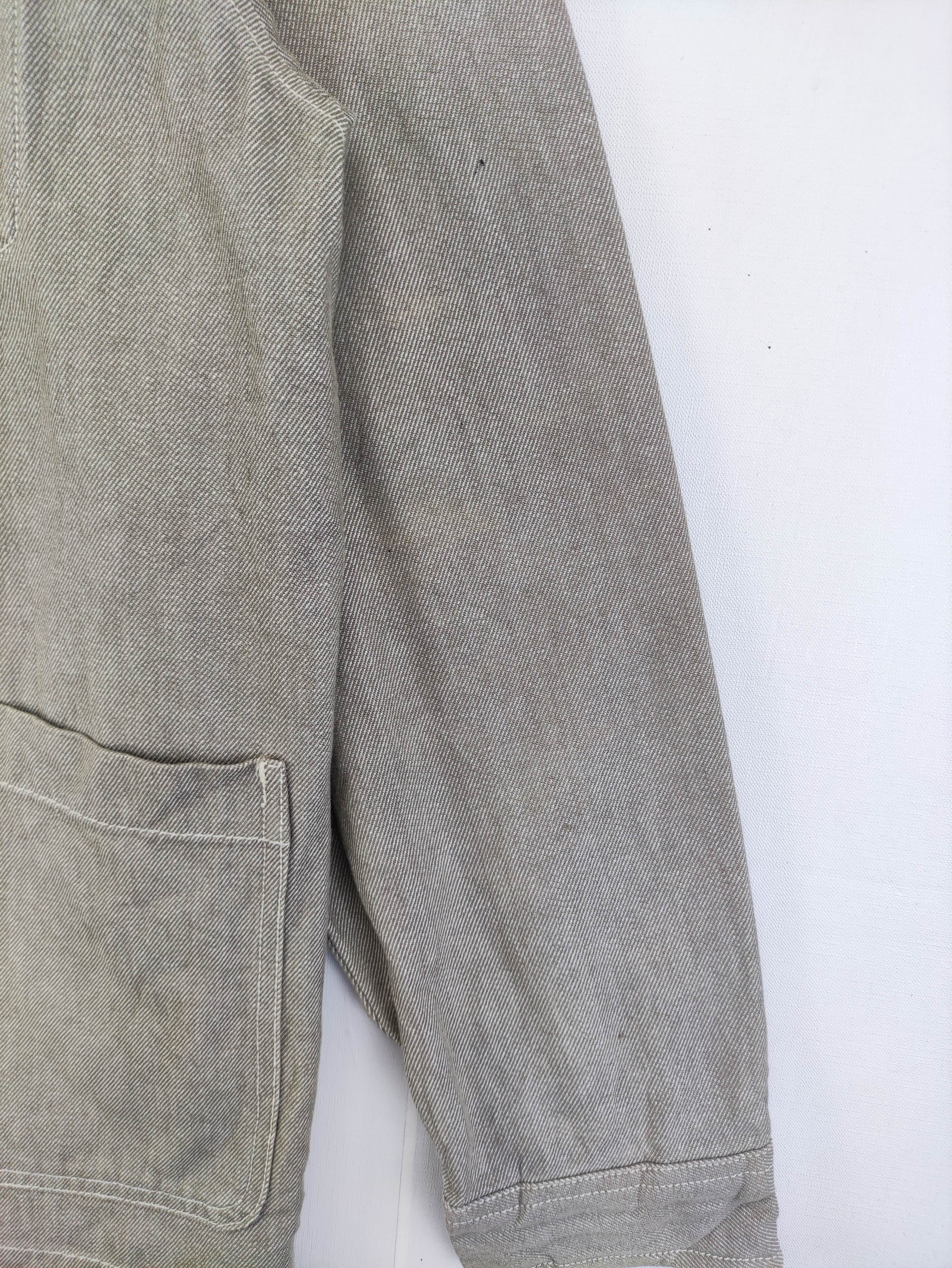 Vintage Uniqlo Chore Jacket Button Up - 2