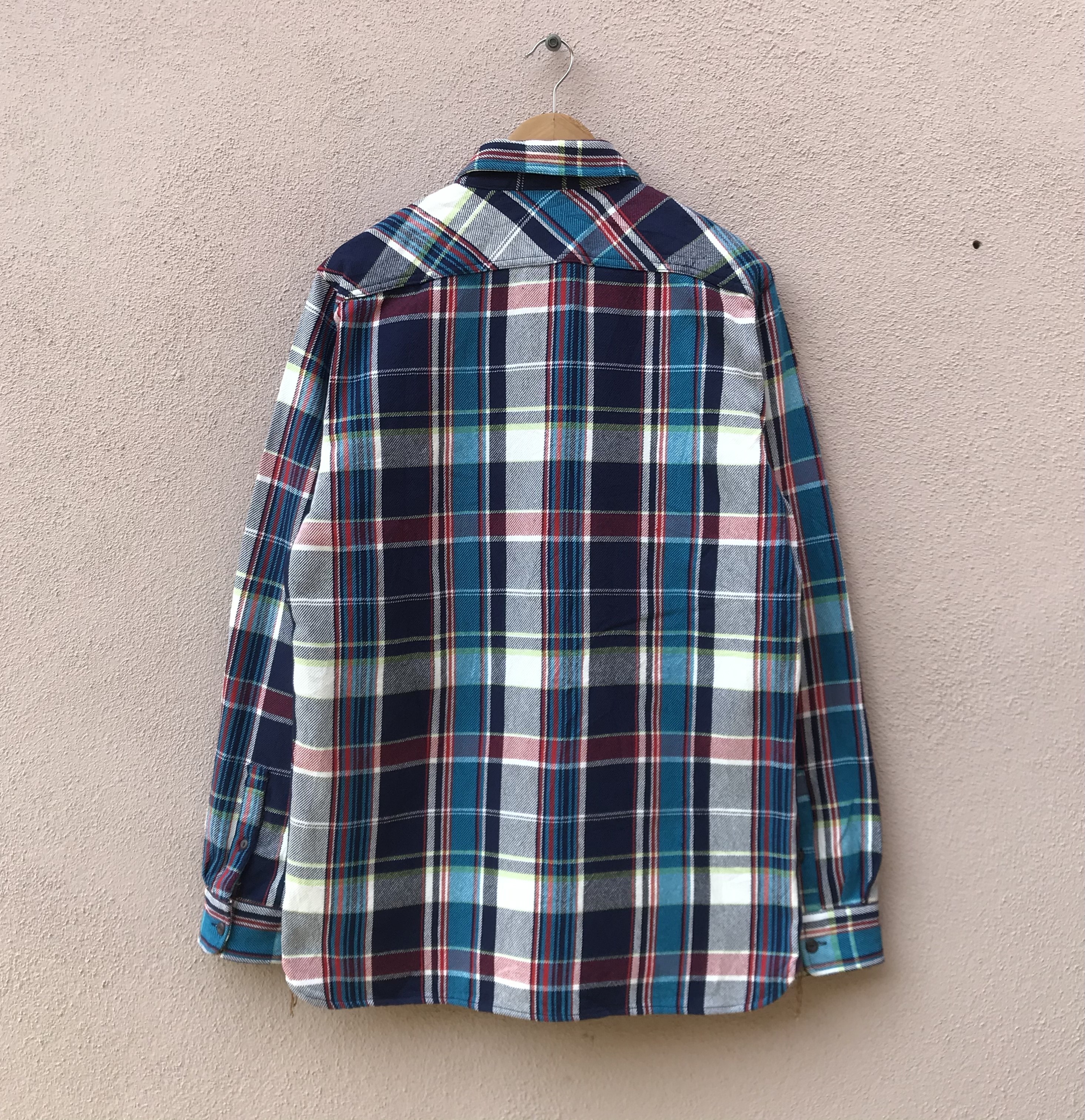 Denime - Japanese brand Denime Checkered buttom up Large - 5