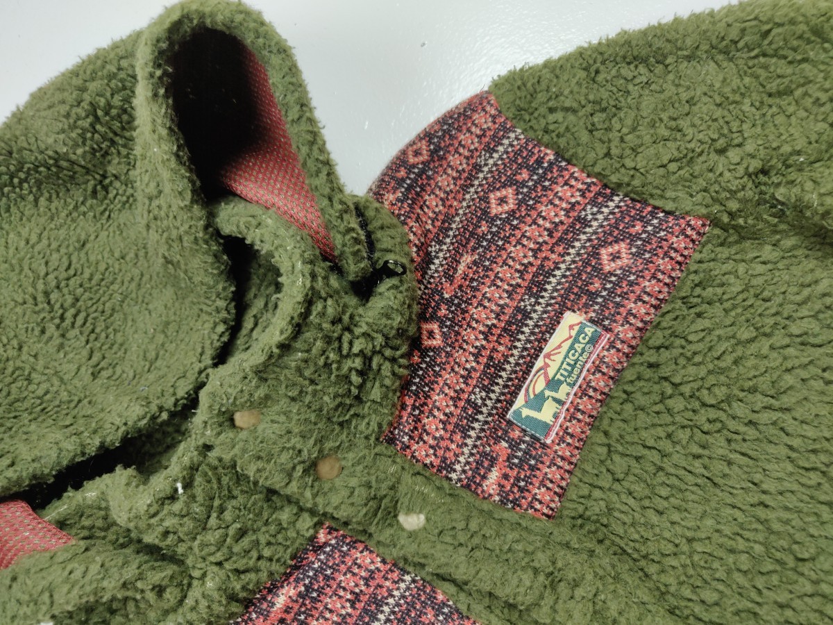 Japanese Brand - Titicaca Japan Sherpa Fleece Zipper Hoodie Jacket - 4
