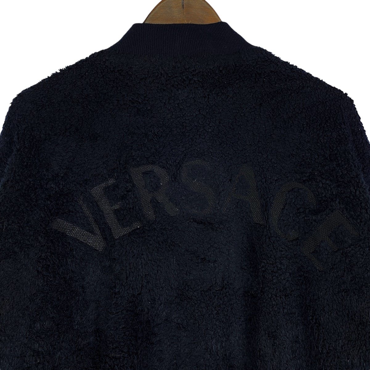Vintage Versace Jeans Couture Fleece Bomber Jacket - 9