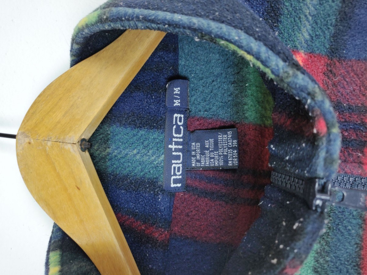 Nautica - Tech Colourful Fleece Zipper Jacket Outerwear - 7
