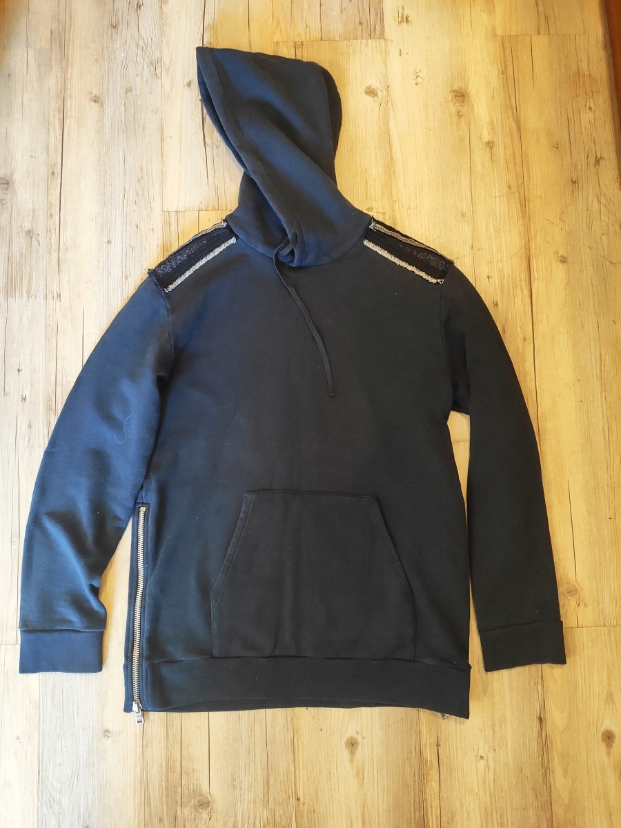 GRAIL! Metallic shoulder strap hoodie from FW12 - 3