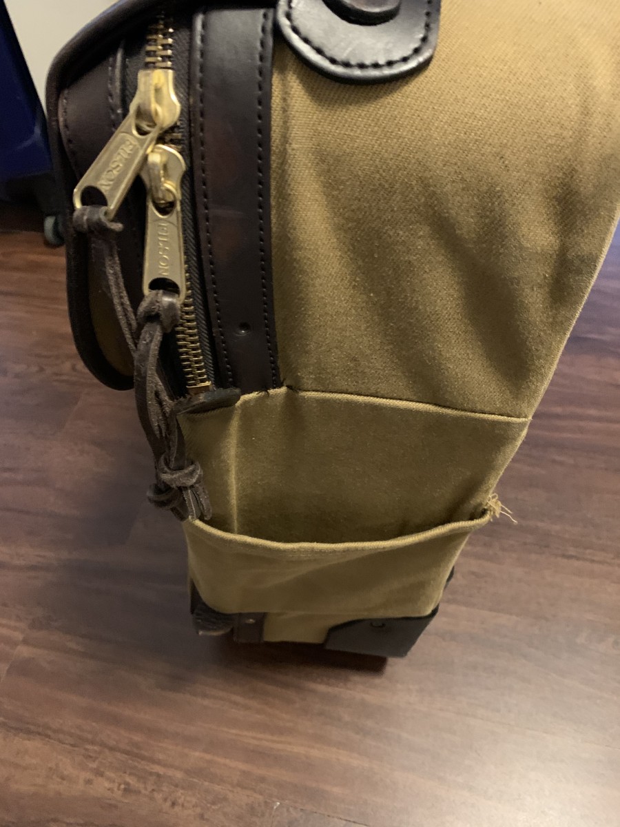 Medium Rugged Twill Rolling Carry-On Bag - 4