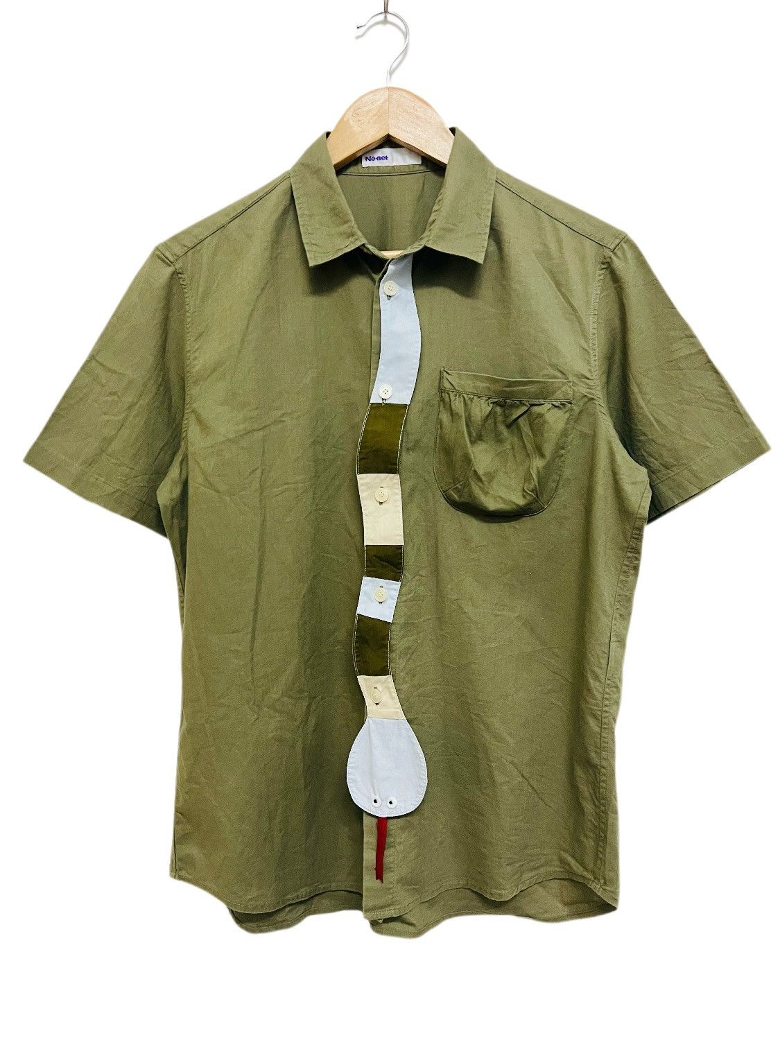 Issey Miyake - Ne-Net Snake Button Up Shirt - 1