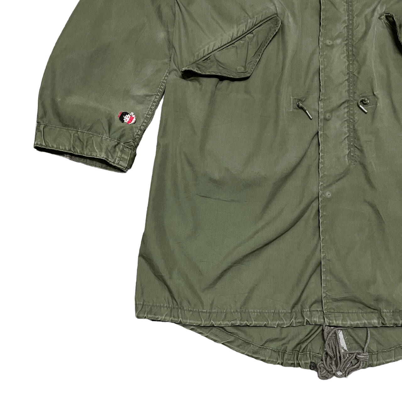 Vintage 80's Parkas Fishtail Military Jacket - 3