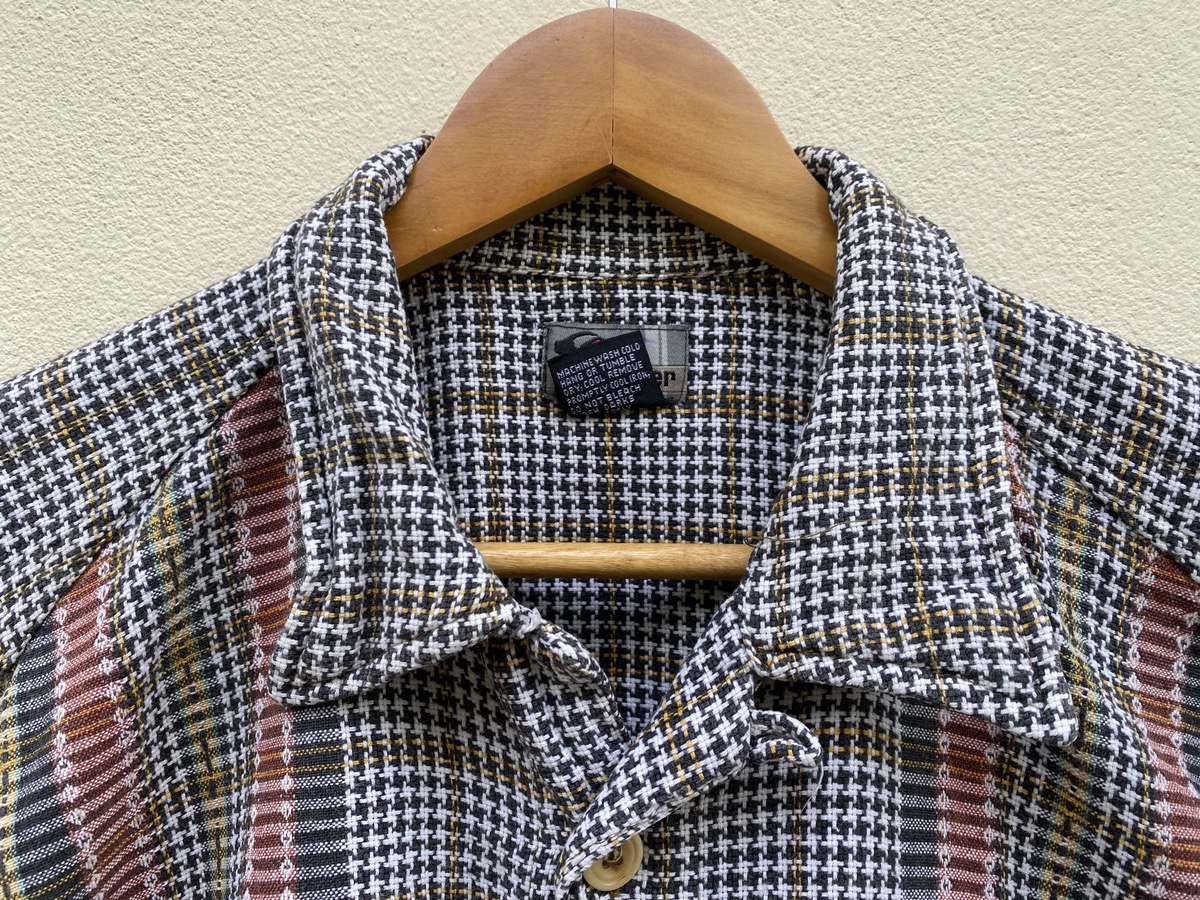 Vintage - Vintage 90s Quiksilver Cotton Australia Flannel Button Up - 7