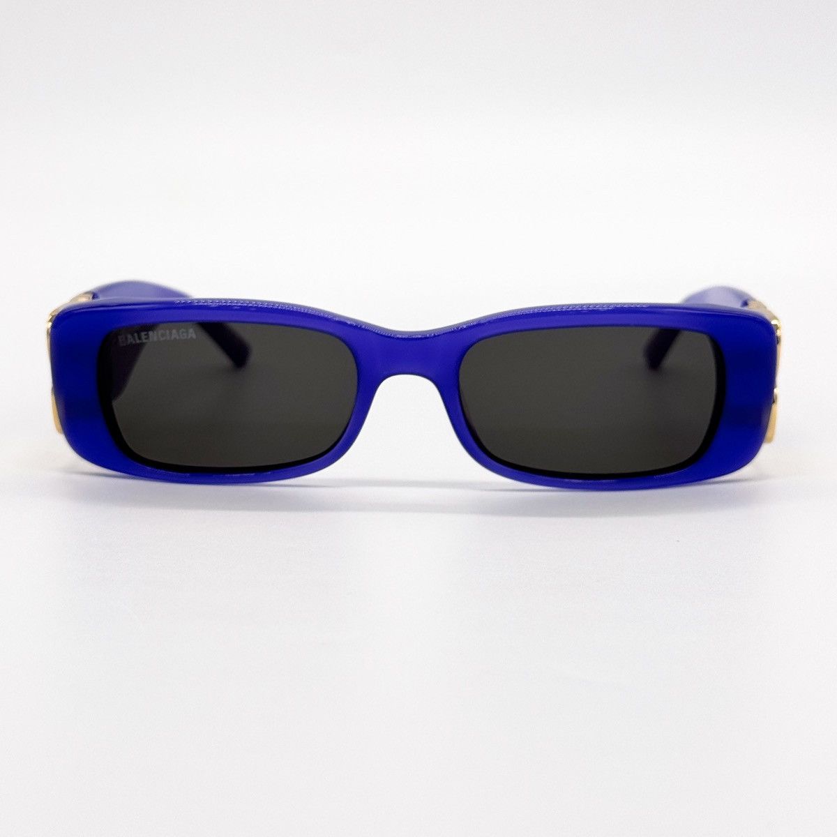 NEW BALENCIAGA BB0096S 004 SQUARE VIOLET UNISEX SUNGLASSES - 4