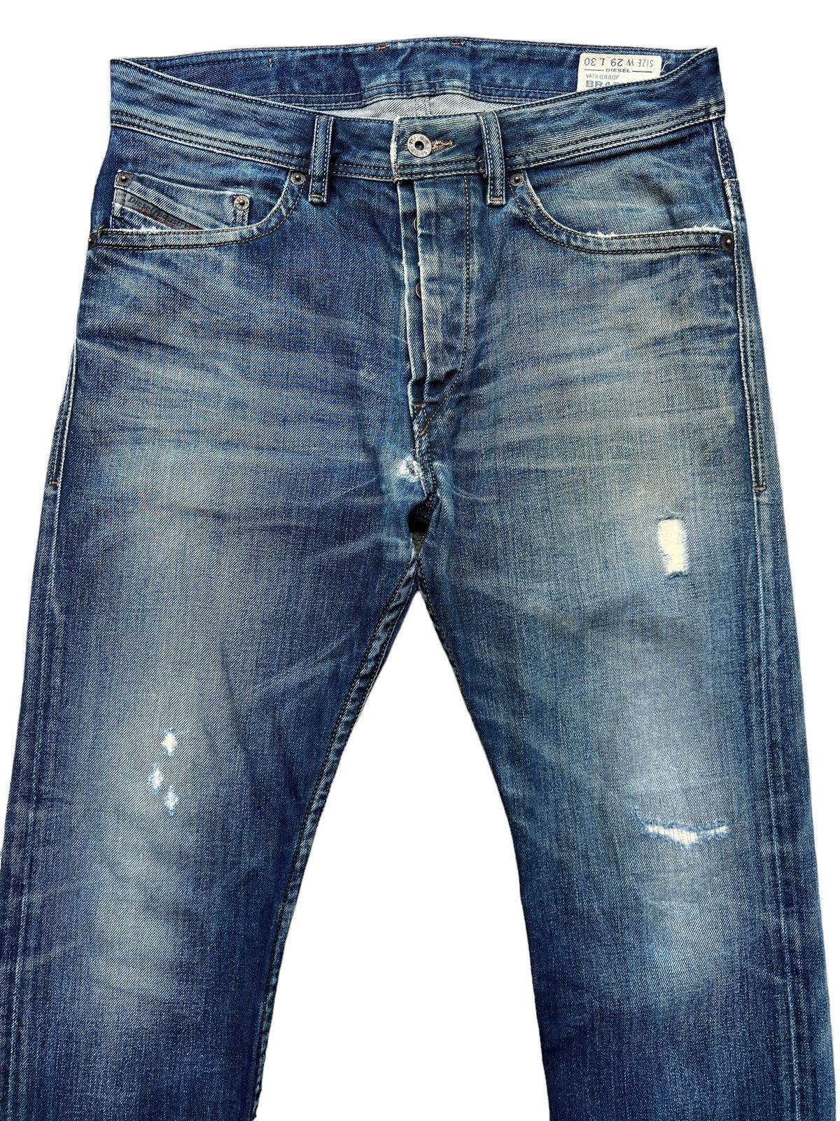 Vintage Diesel Industry Distressed Denim Jeans 32x31 - 4