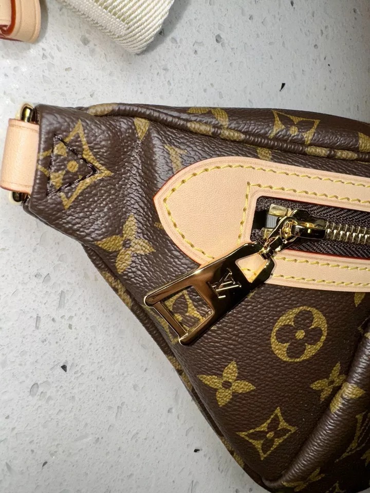 Authentic Louis Vuitton High Rise Monogram Bumbag Fanny Pack Bag - 5