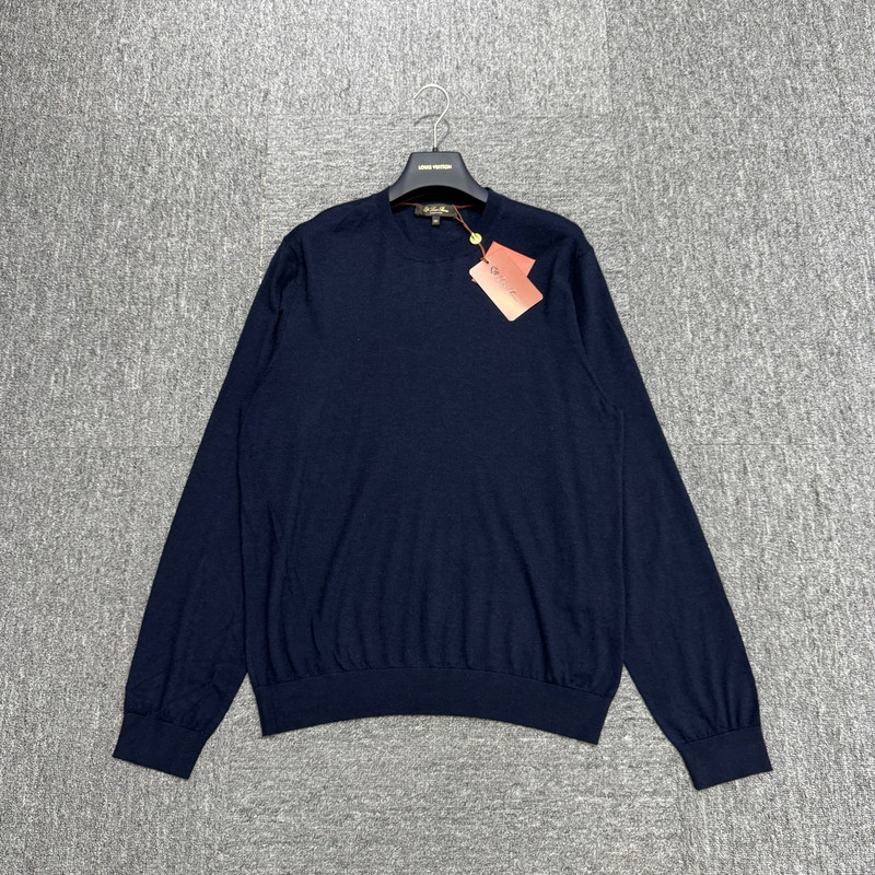 Loro Piana Wool Blended Long Sleeve Sweater - 1