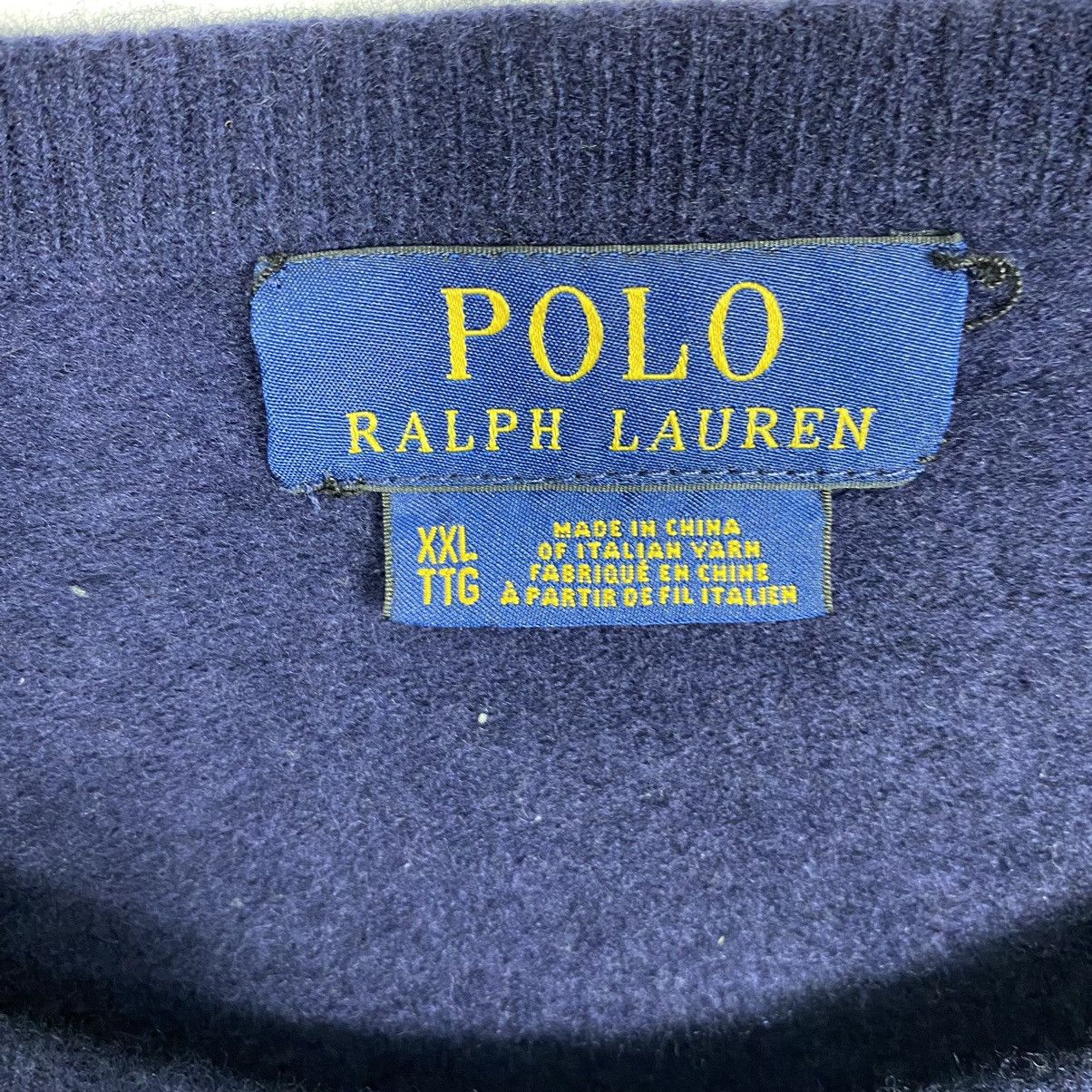 Vintage Polo Ralph Lauren Knit Sweatshirt XXL Size - 6