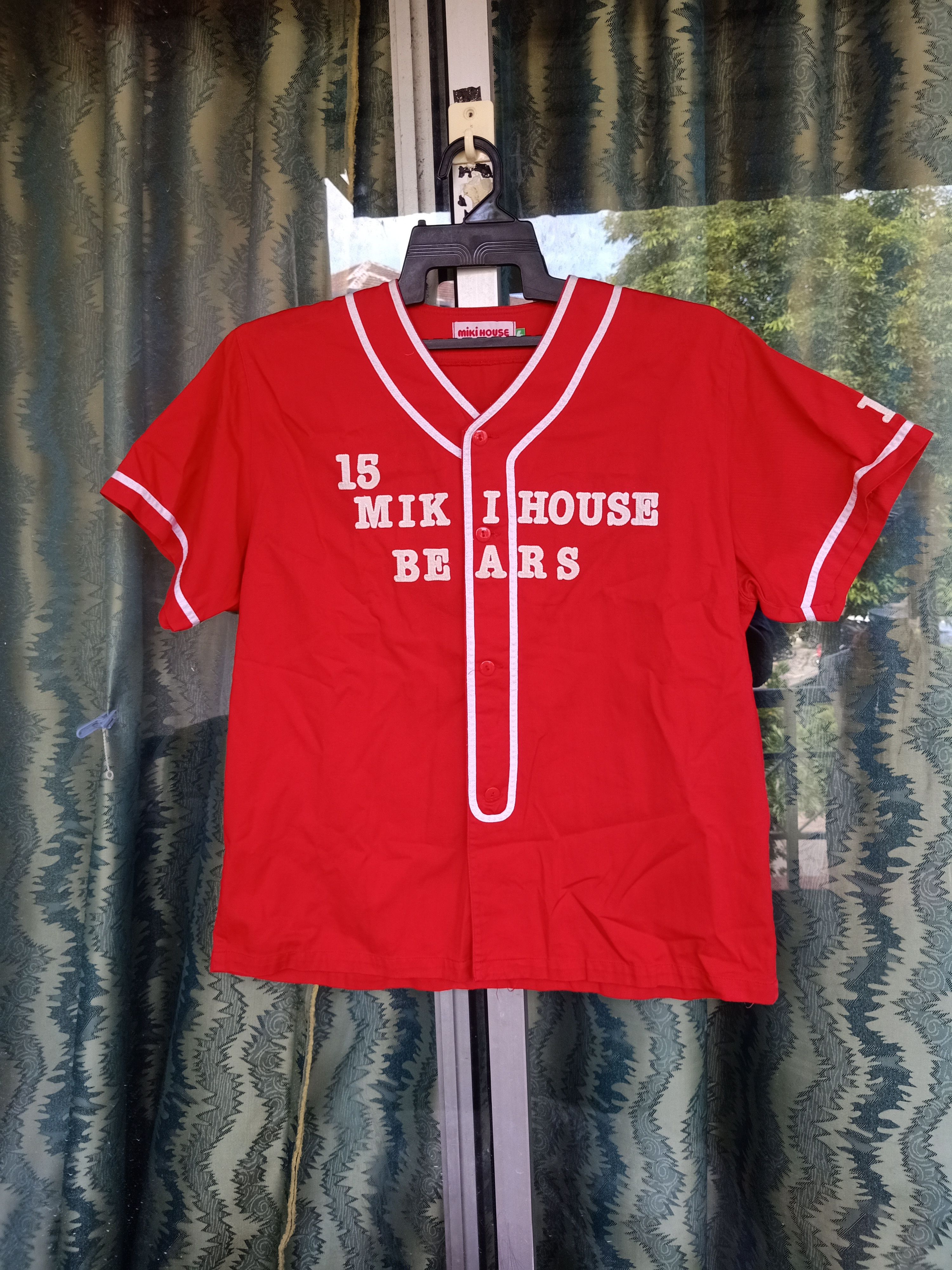 MLB - vtg Mikihouse Men 15 shirt Jersey - 1