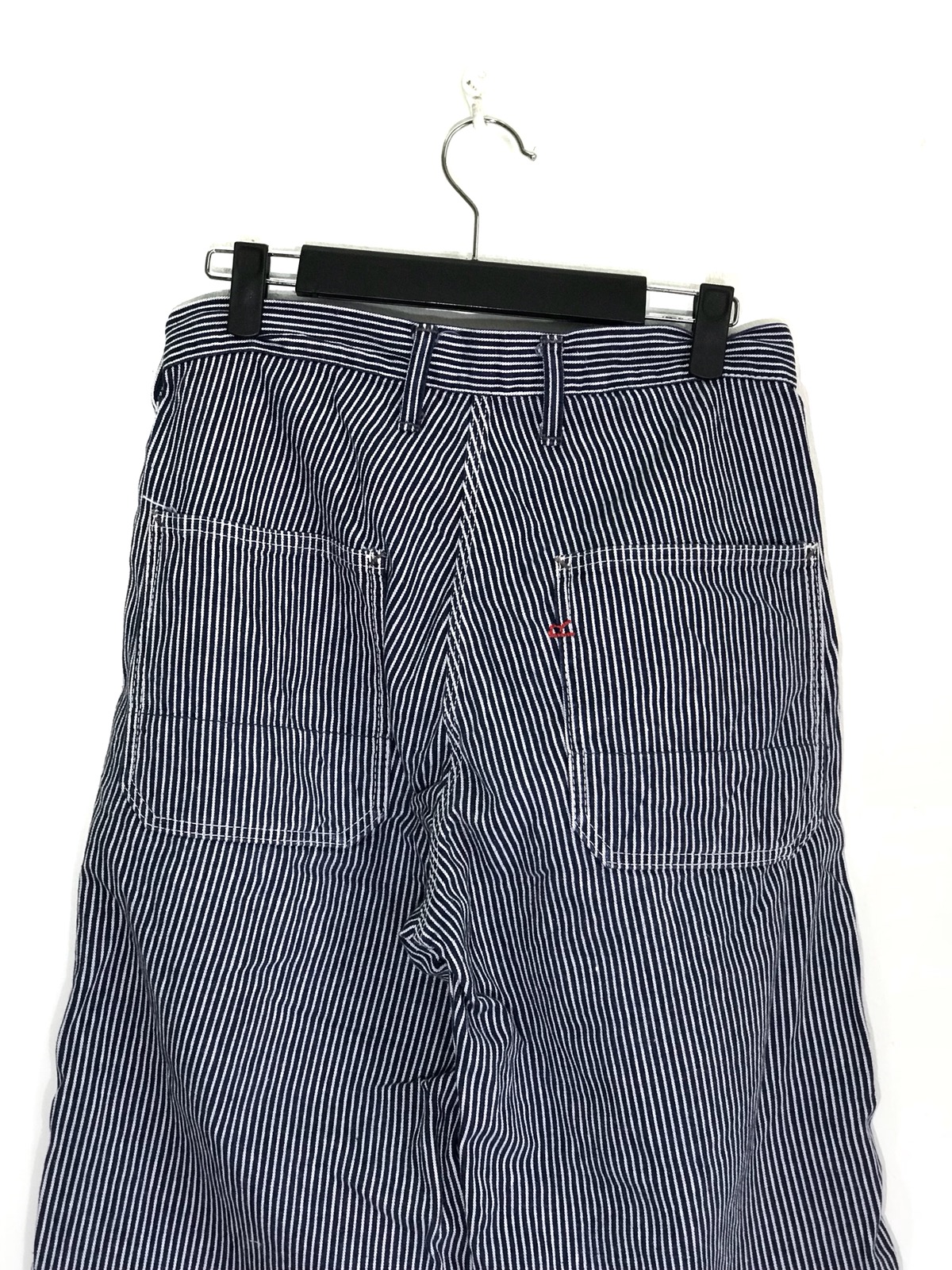 45rpm - R By 45rpm Hickory Striped Cropped Denim Pant Made In Japan - 5