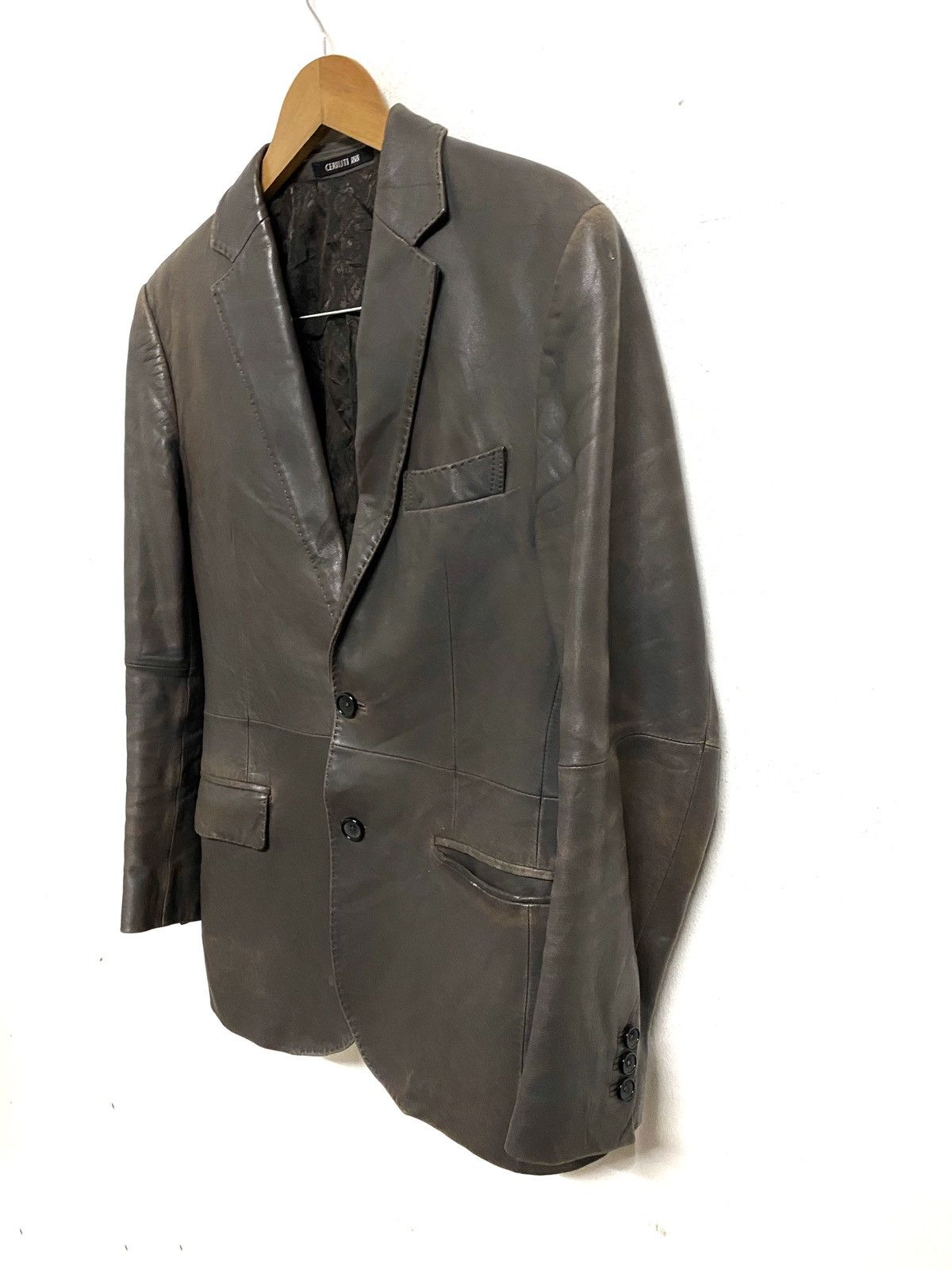 Cerruti 1881 Lambskin Leather Jacket - 3