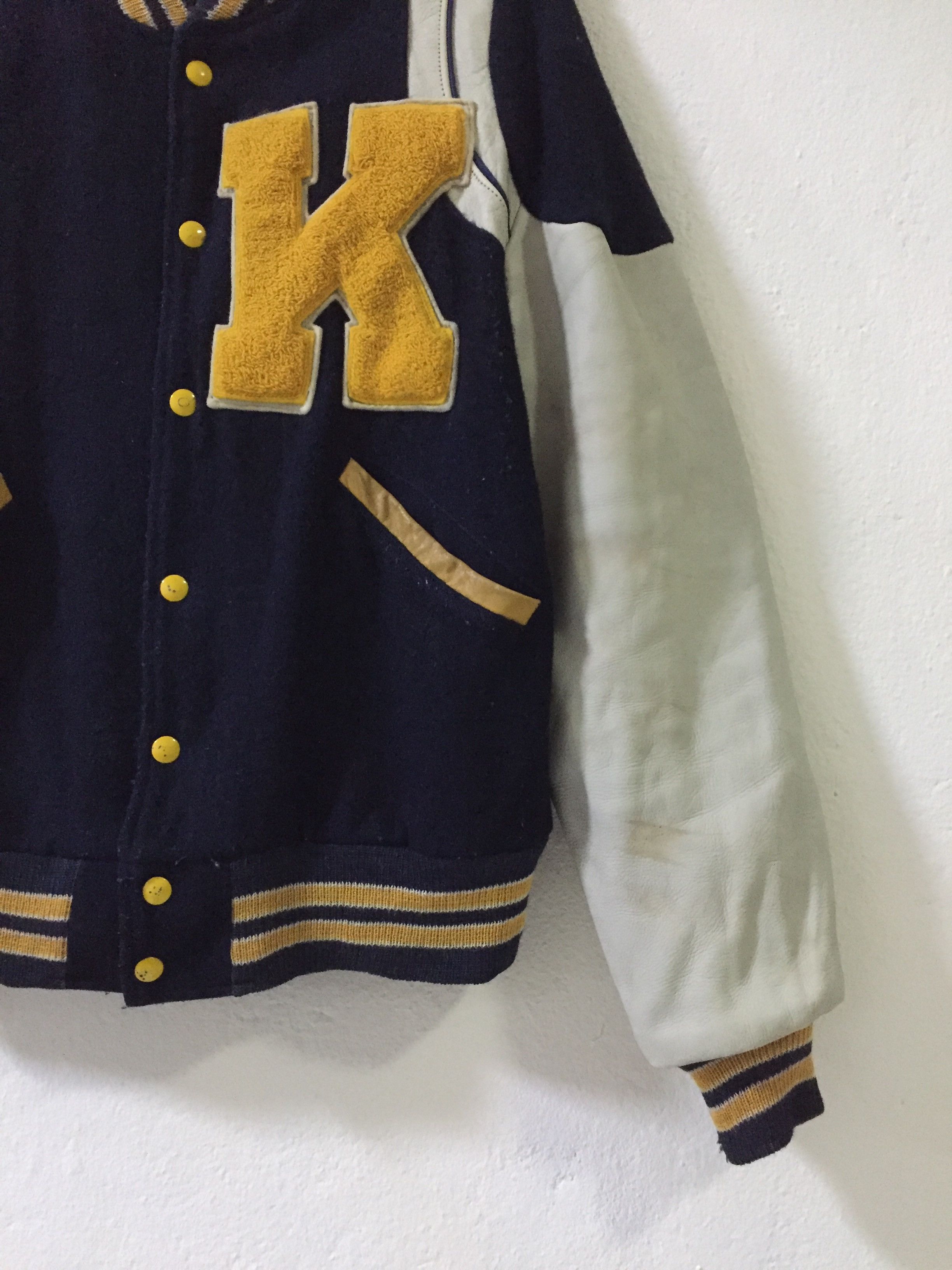 Vintage Baseball Varsity Jacket - 2