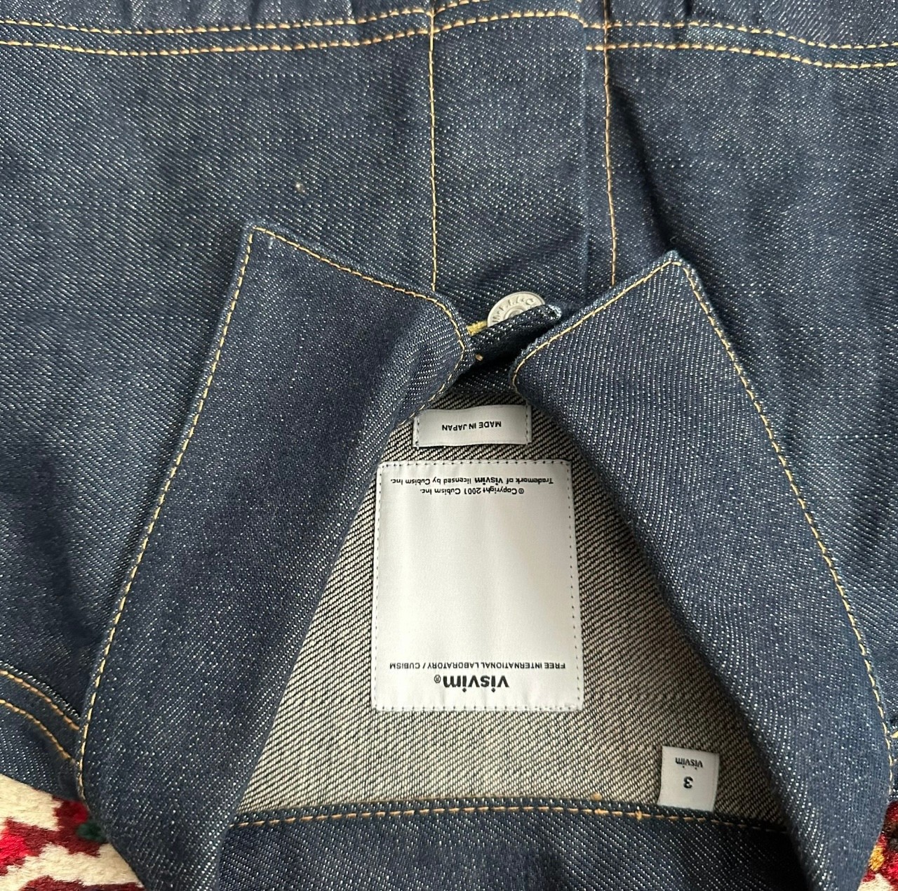 Visvim 17ss 101 jkt原色牛仔夹克 - 8