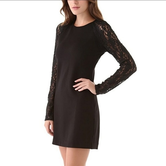 Juicy Couture Lace Sleeve Dress - 4