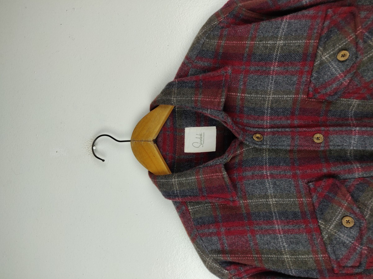 Flannel -  Final Drop! Felissimo Sunnyclouds Checked Jacket - 2