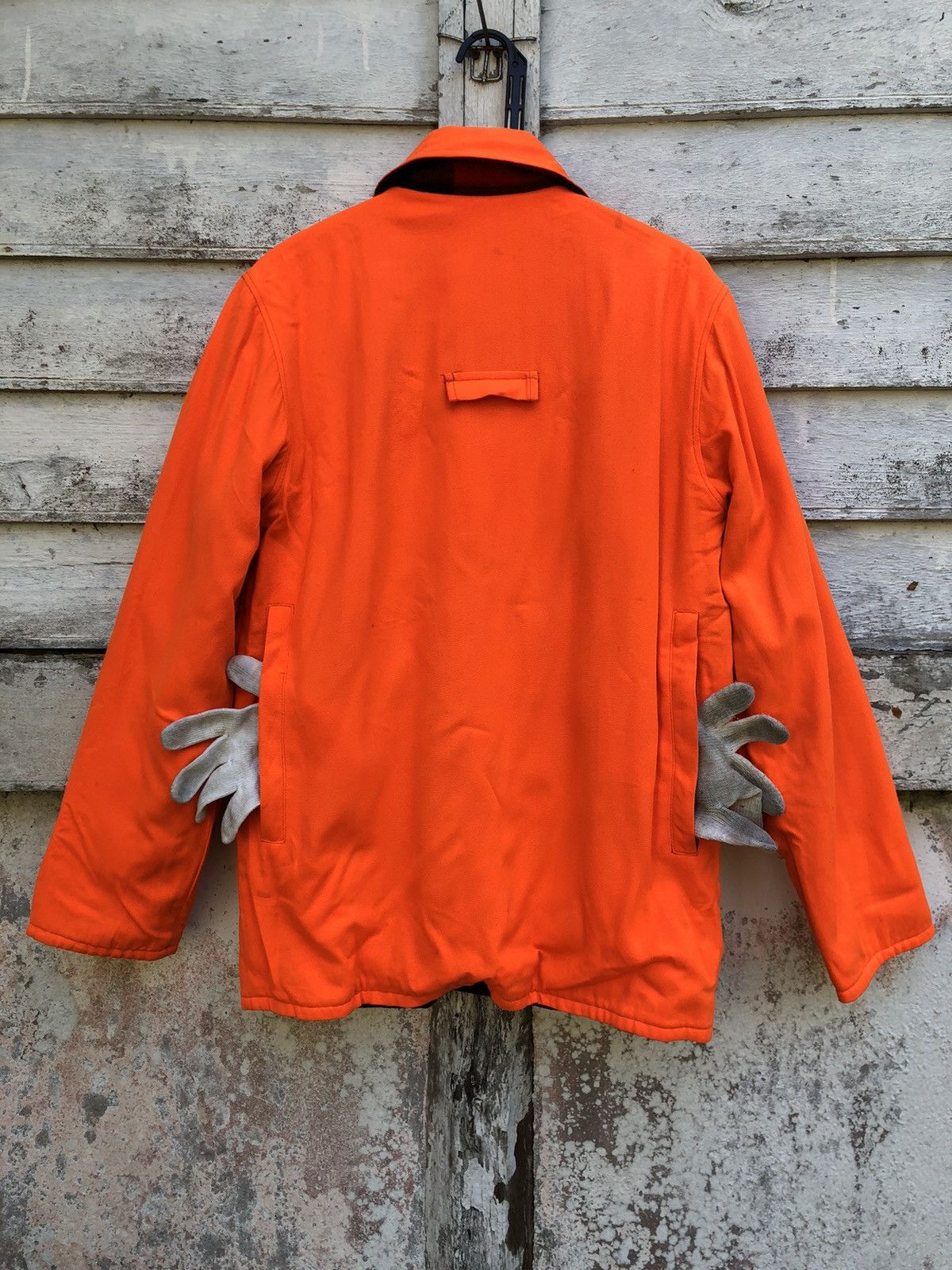 Vintage - 80s Woolrich Reversible Cruiser Hunting Jkt Talon Zipper - 11