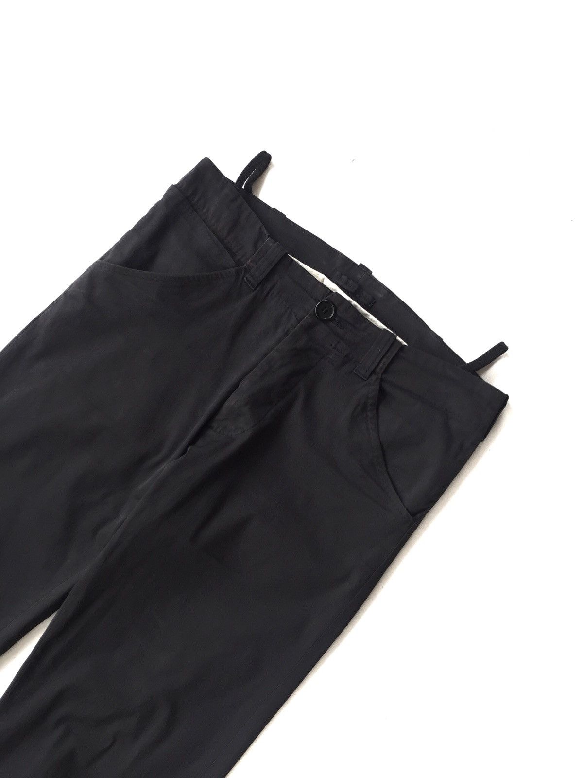 OG Helmut Lang Minimalist Slim Fit Stretch Pants - 2