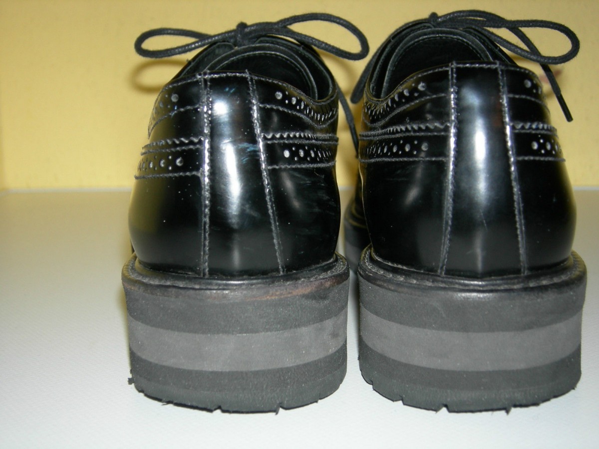 Oxford Budapester Brogues Platform Creeper EU40 US7 - 6