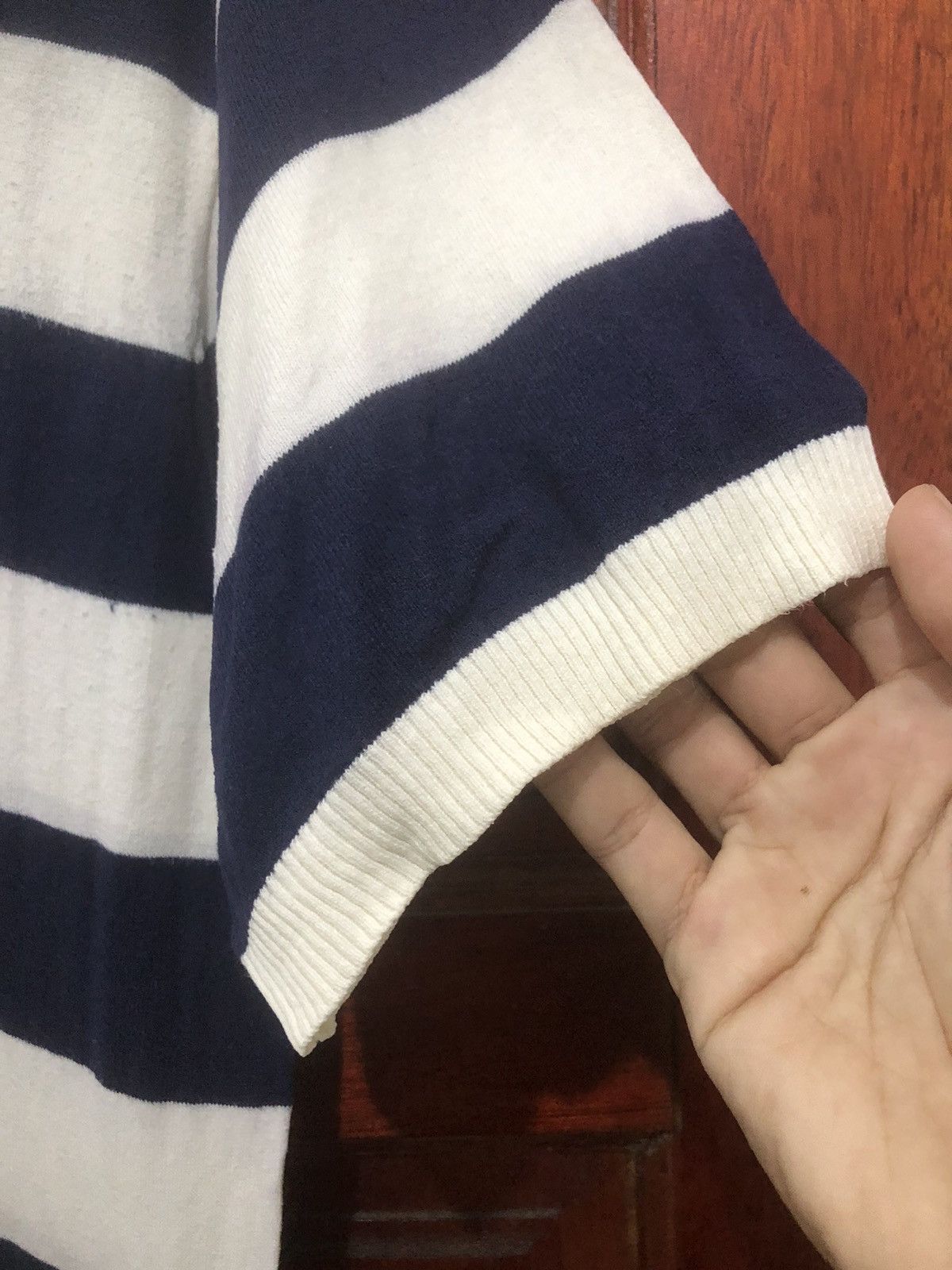 Supreme Stripe Polo Tshirt - 4