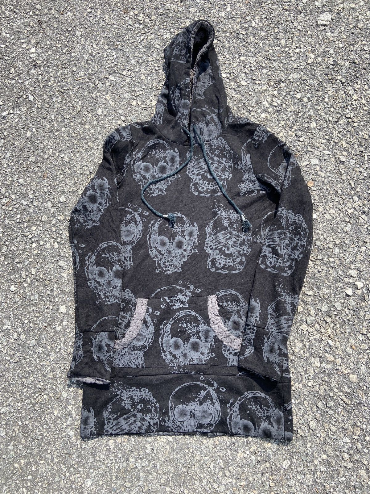 💥Vintage AOP Skull Hoodie - 1