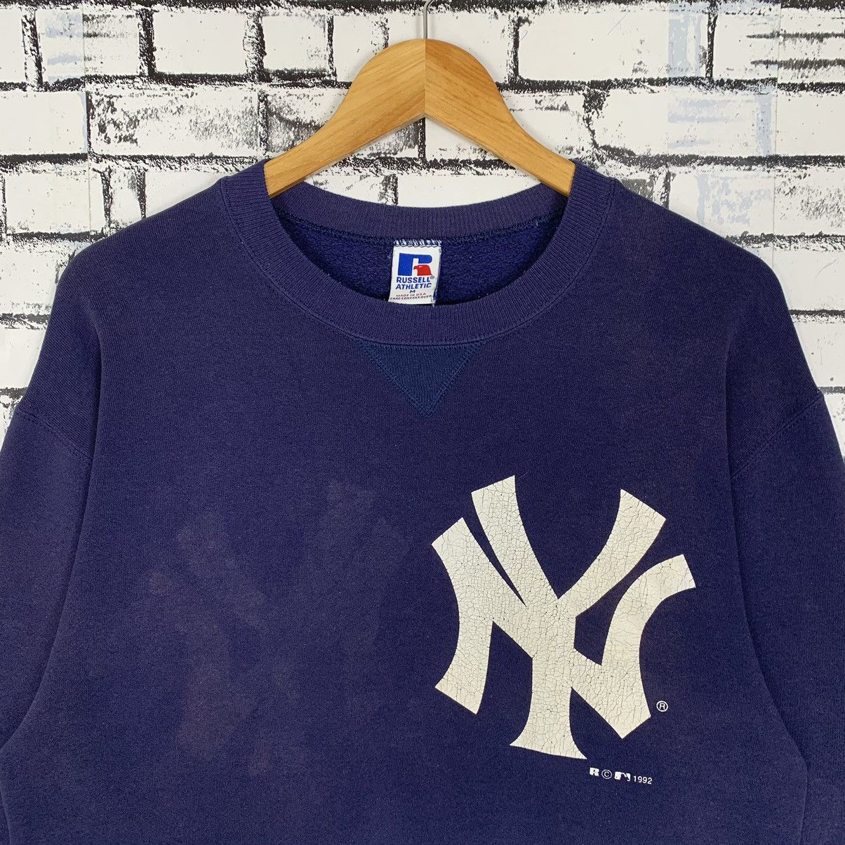 Vintage 90s Russell Newyork Yankees Sweatshirt - 2